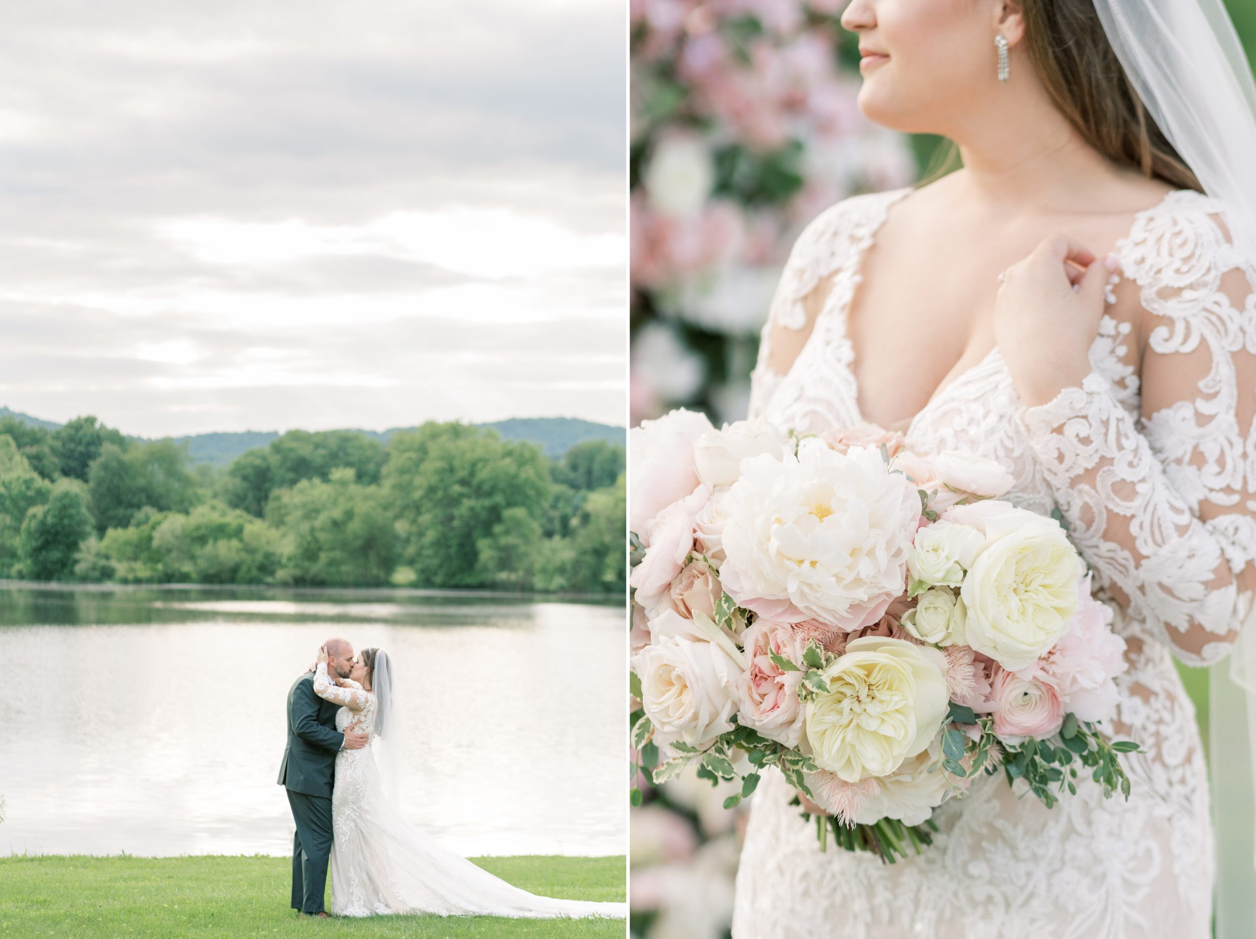 A stunning, floral-focused wedding at a private estate in the Blue Ridge Mountains in The Plains, Virginia.