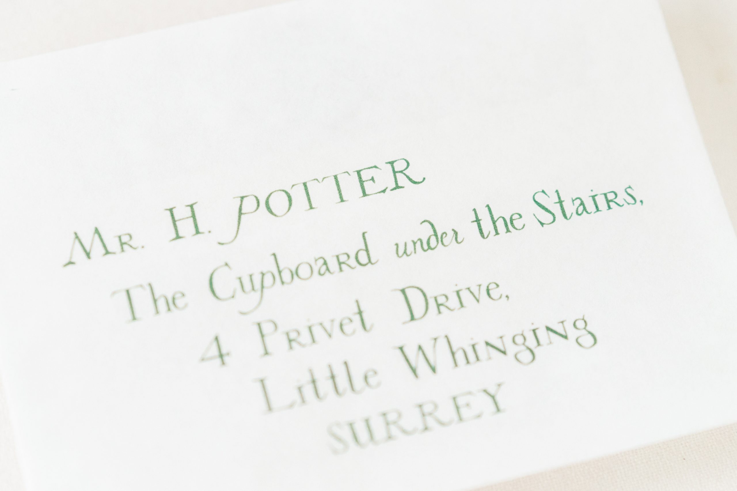 Harry Potter Birthday Party Invitation Suite