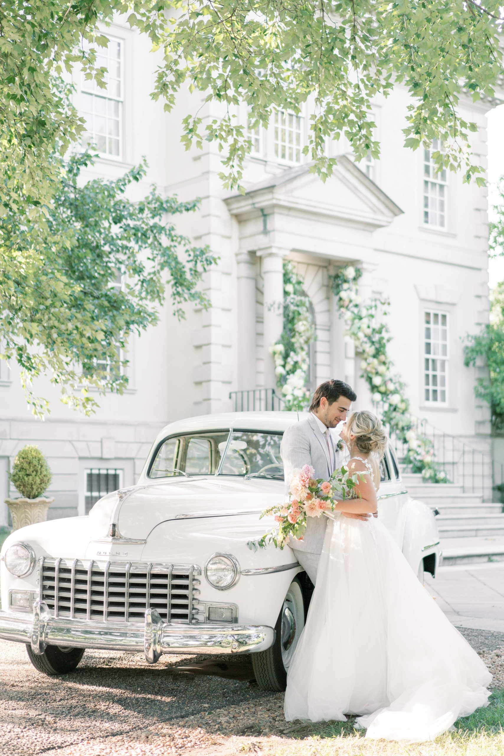 Stunning and romantic wedding portraits at Great Marsh Estate in Bealeton, VA.
