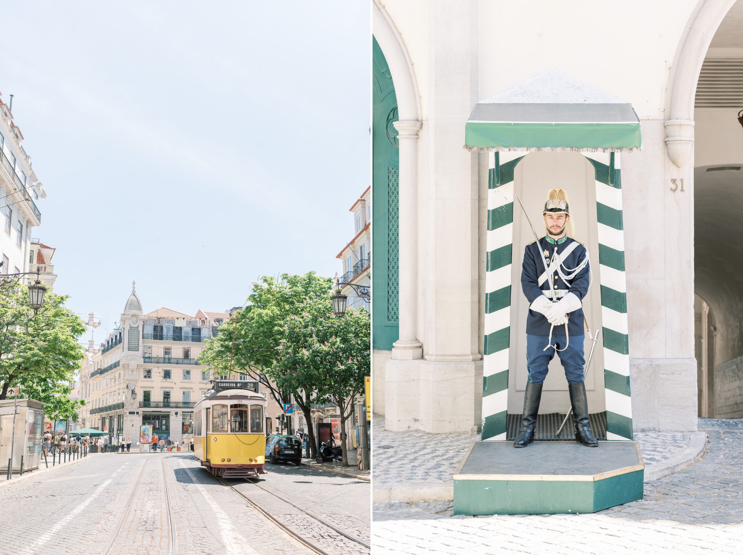 A travel vacation guide to Lisbon, Sintra, and the Algarve region of Portugal, along with a day trip to Seville!