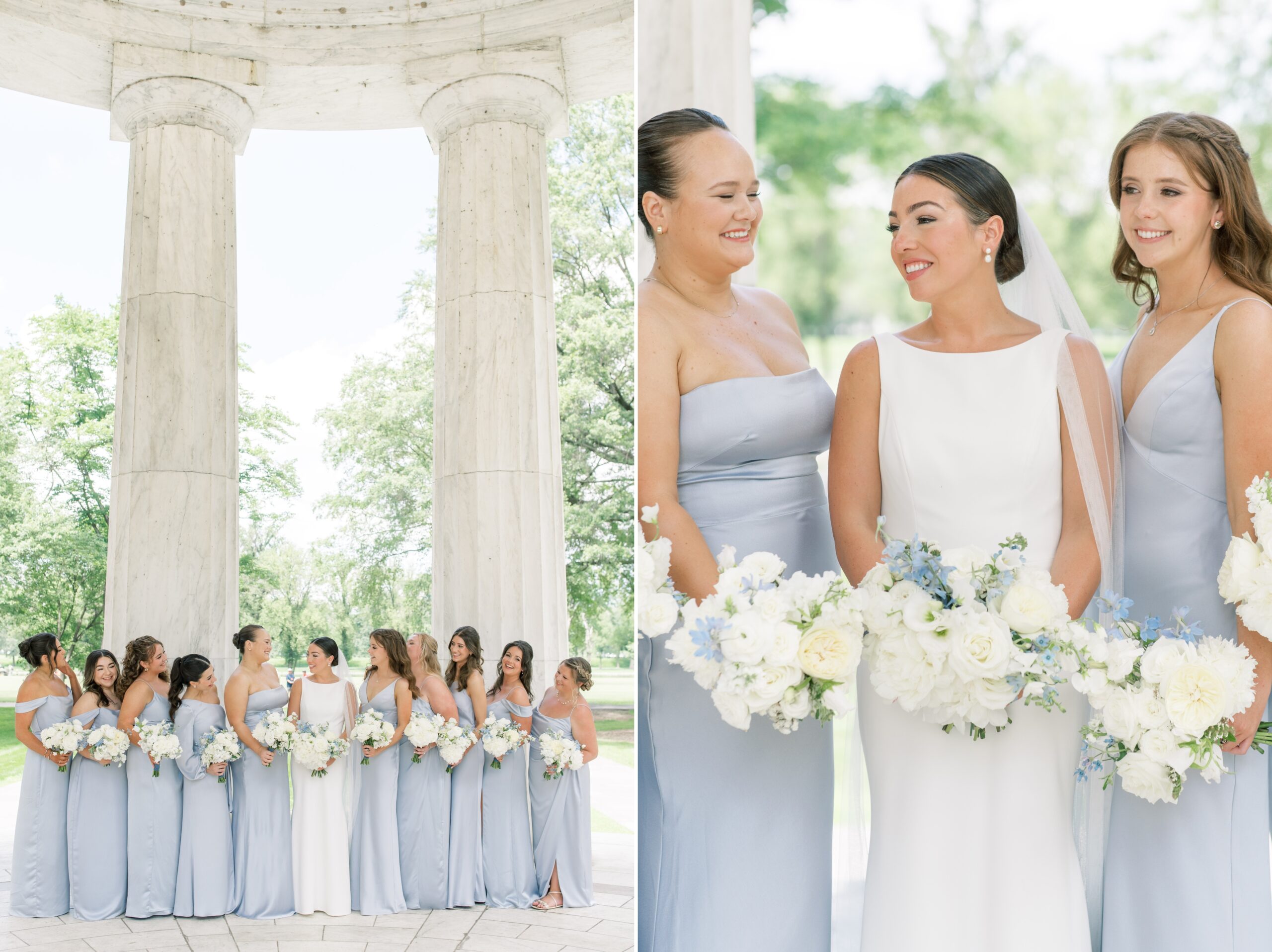 A beautiful summer wedding at the National Museum of Women in the Arts in Washington, DC. With an appearance by the Nationals Presidents!