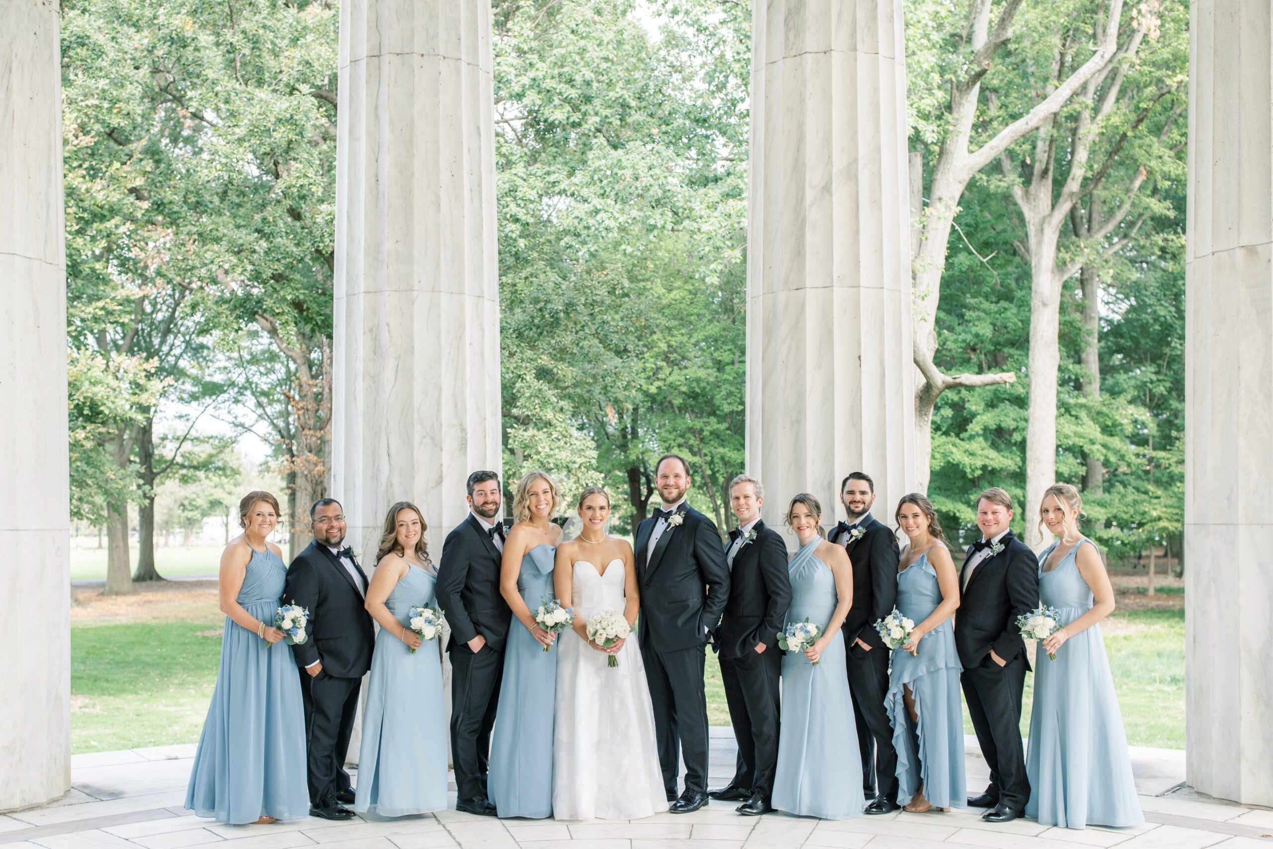 A classic fall wedding in the courtyard and ballroom at the St. Regis in downtown Washington, DC.