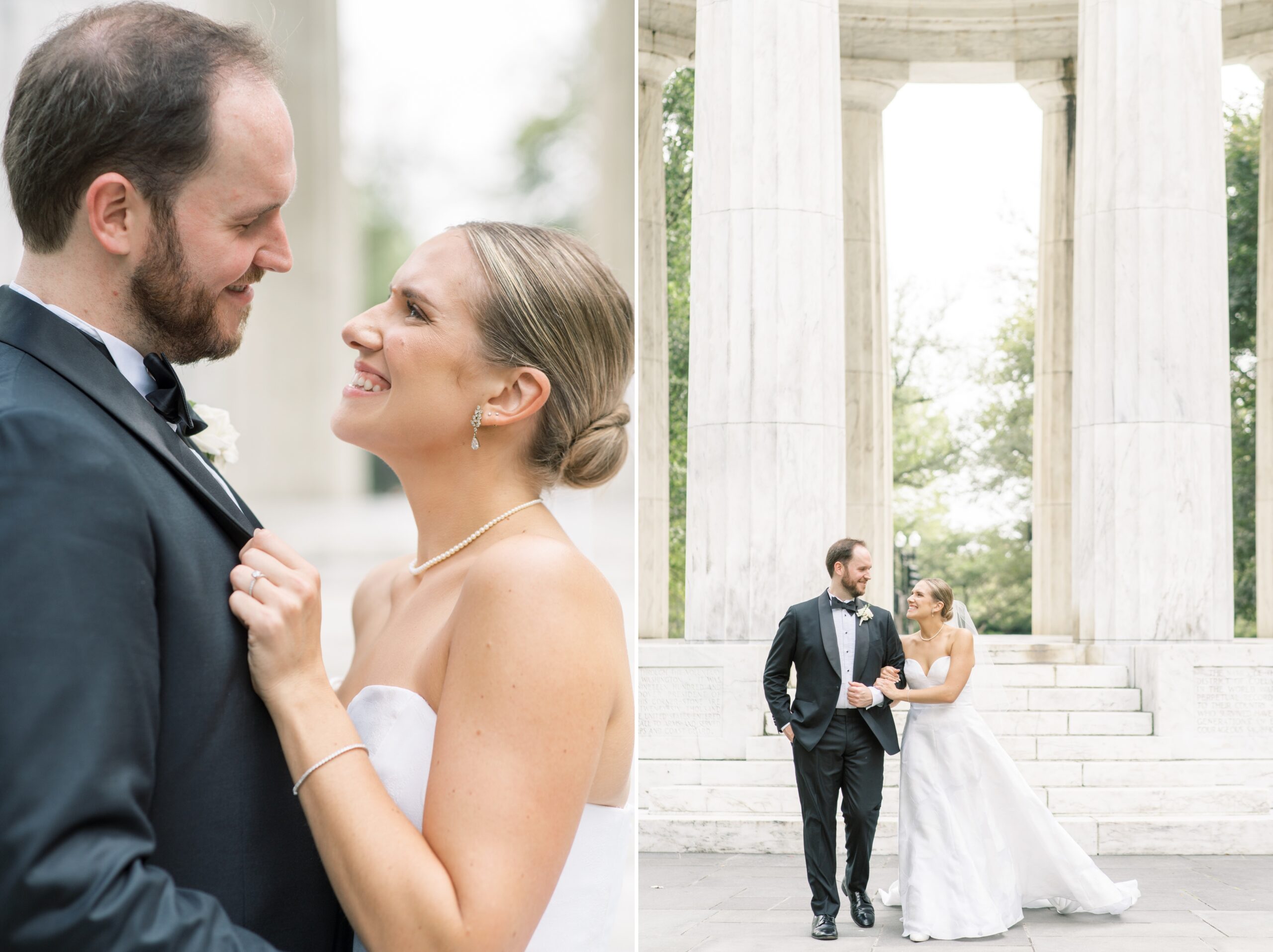A classic fall wedding in the courtyard and ballroom at the St. Regis in downtown Washington, DC.