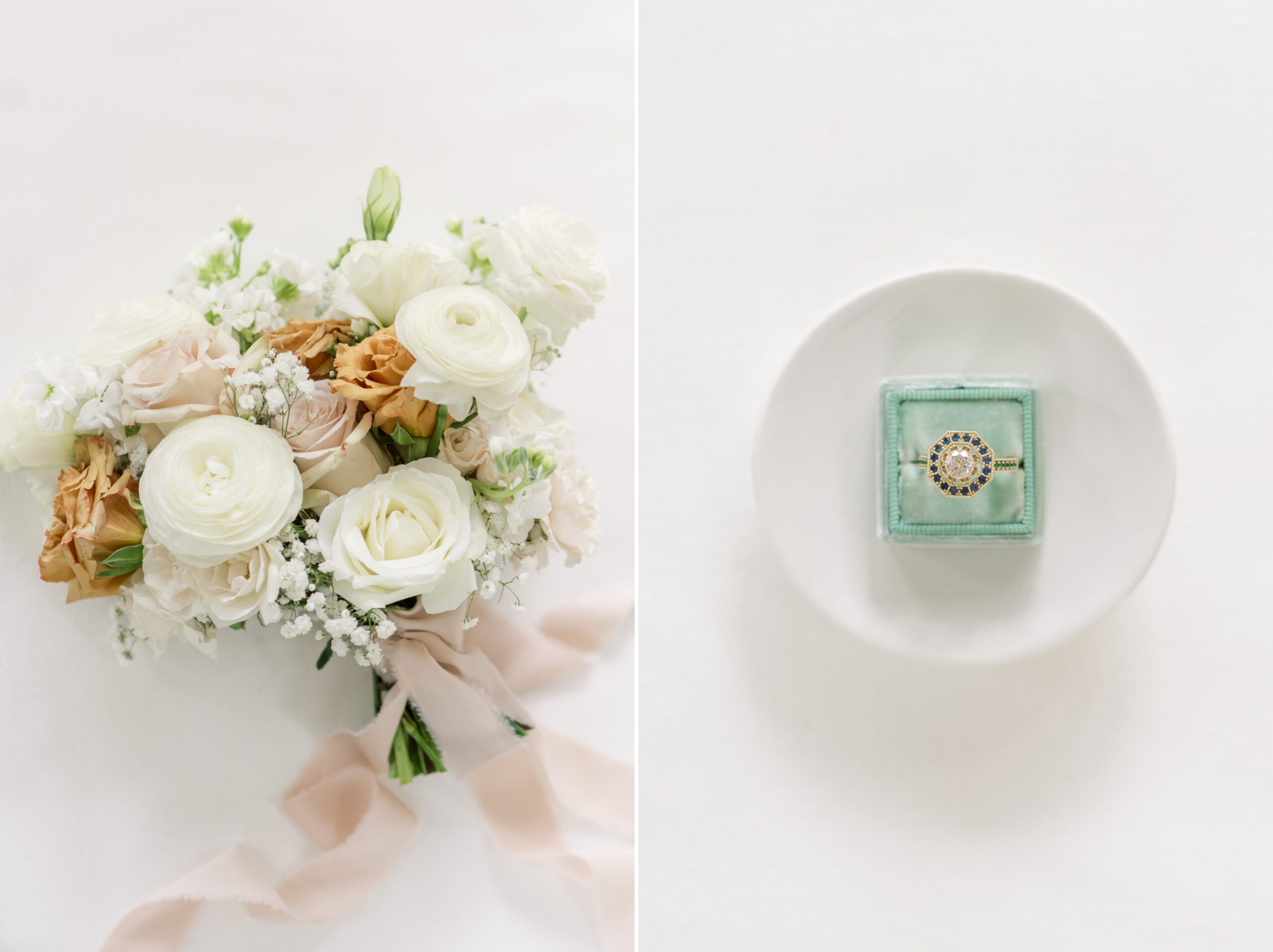 An intimate and romantic wedding at the Inn at Little Washington in the foothills of the Blue Ridge Mountains in VA.