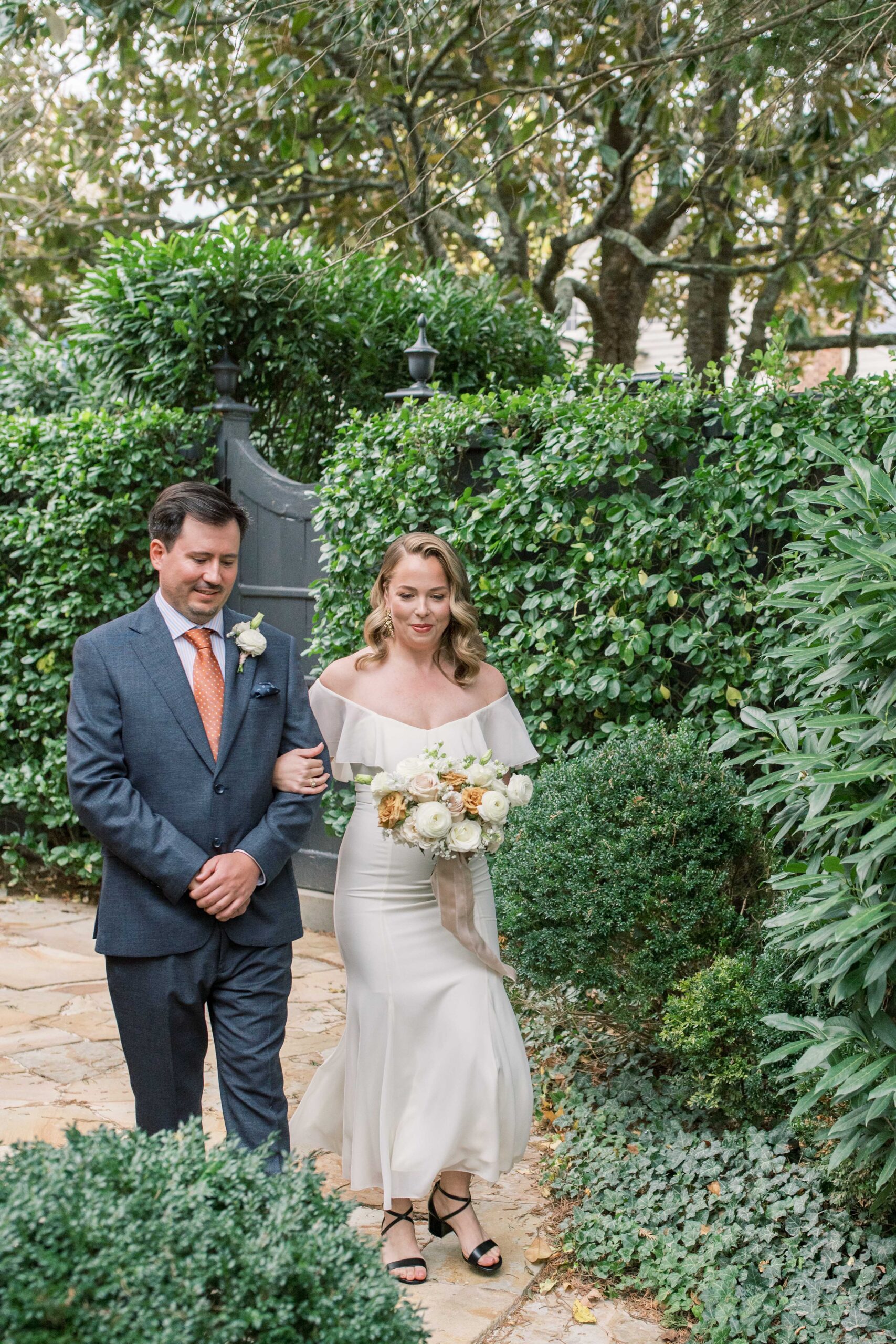 An intimate and romantic wedding at the Inn at Little Washington in the foothills of the Blue Ridge Mountains in VA.