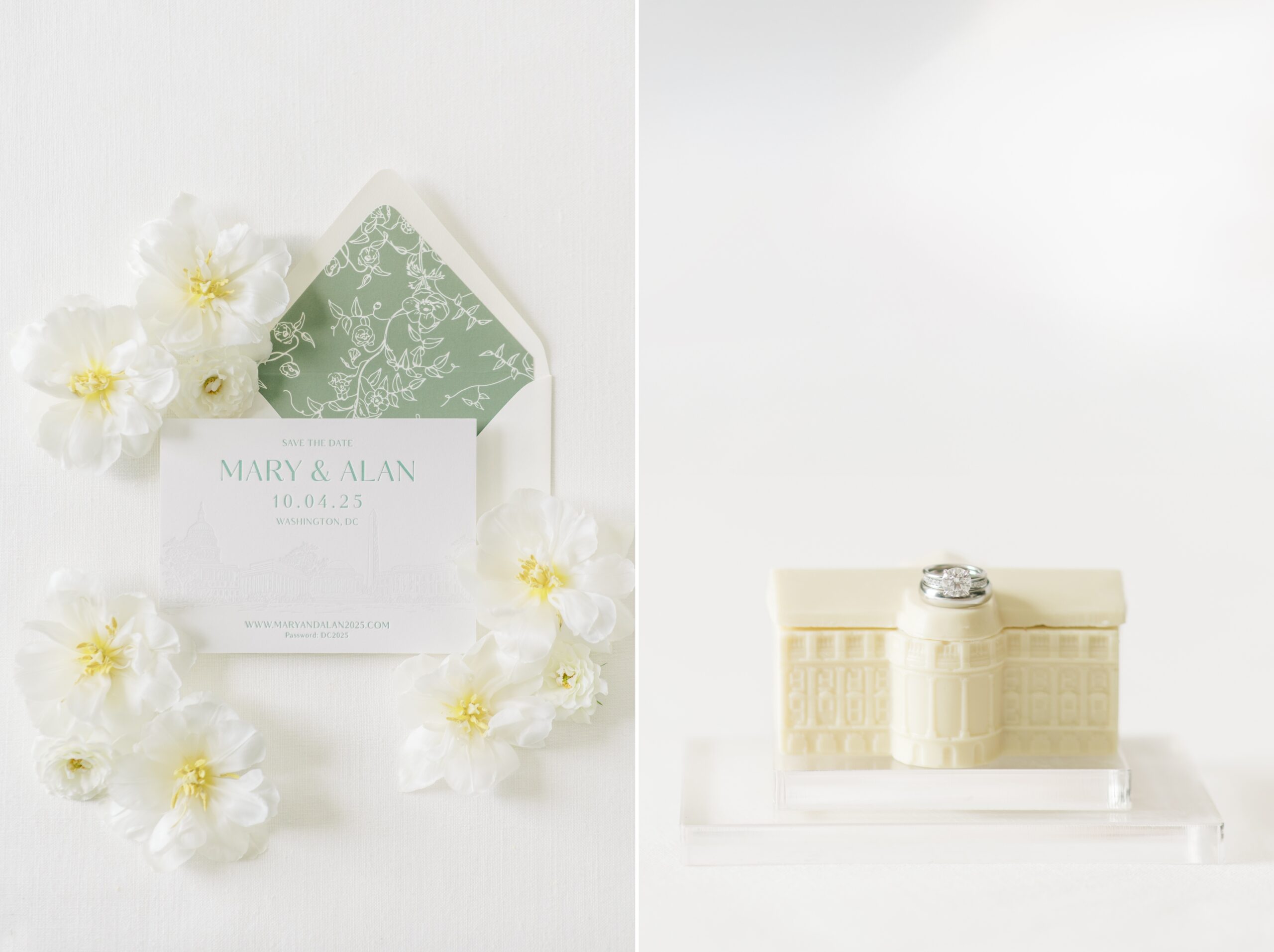 A stunning fall wedding full of elaborate floral designs at the Meridian House in Washington, DC.