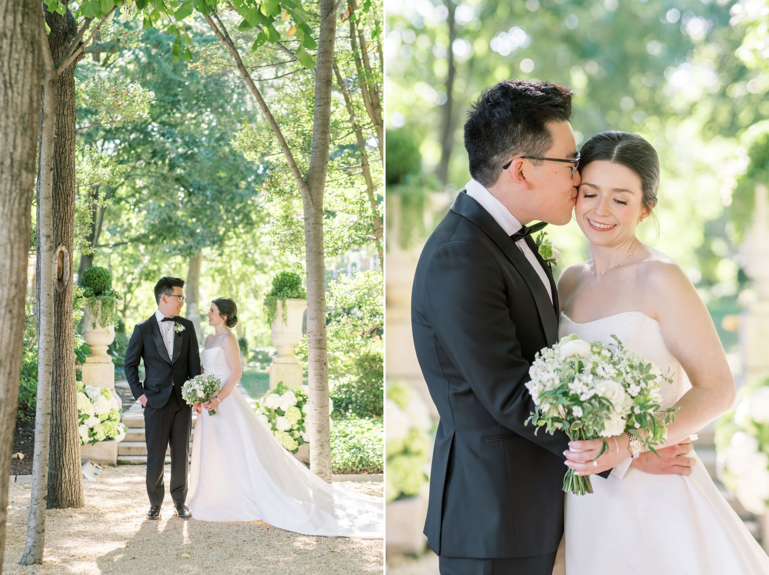 A stunning fall wedding full of elaborate floral designs at the Meridian House in Washington, DC.