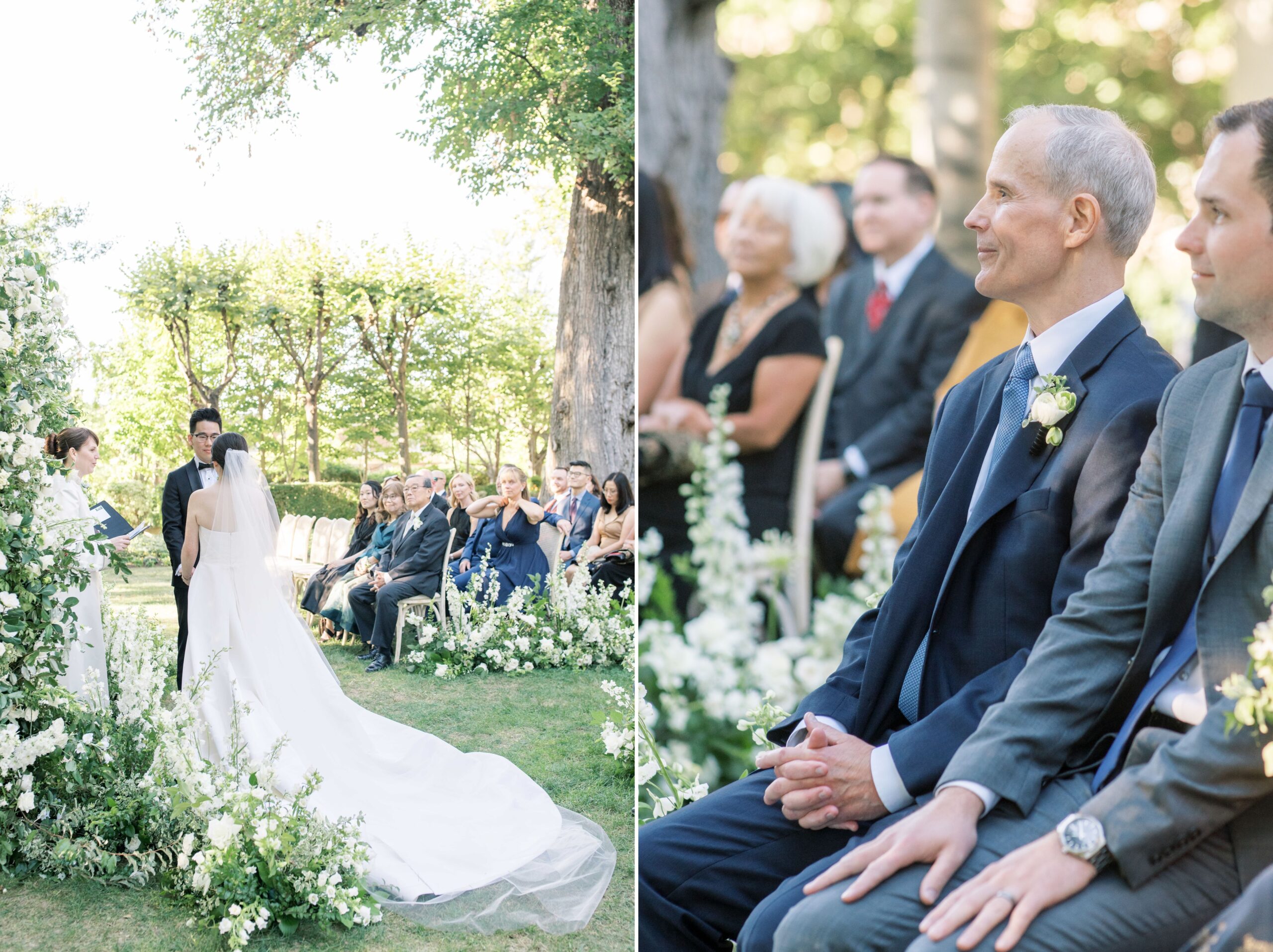 A stunning fall wedding full of elaborate floral designs at the Meridian House in Washington, DC.