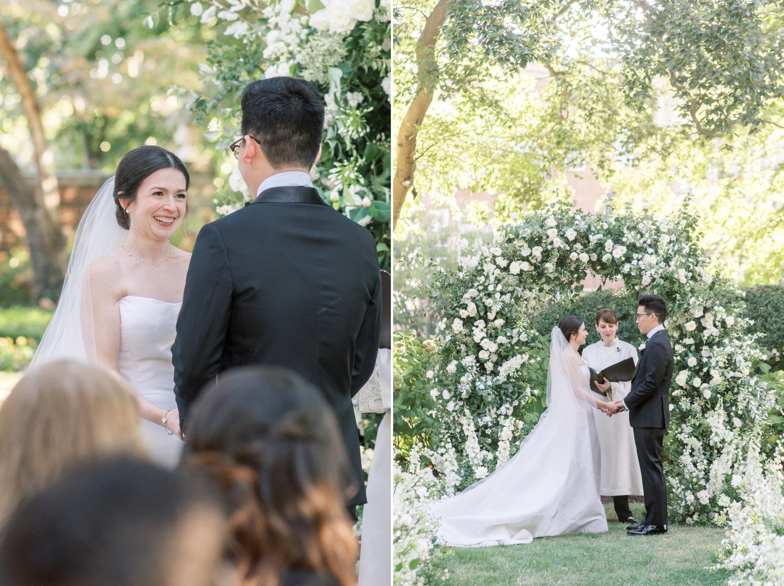 A stunning fall wedding full of elaborate floral designs at the Meridian House in Washington, DC.