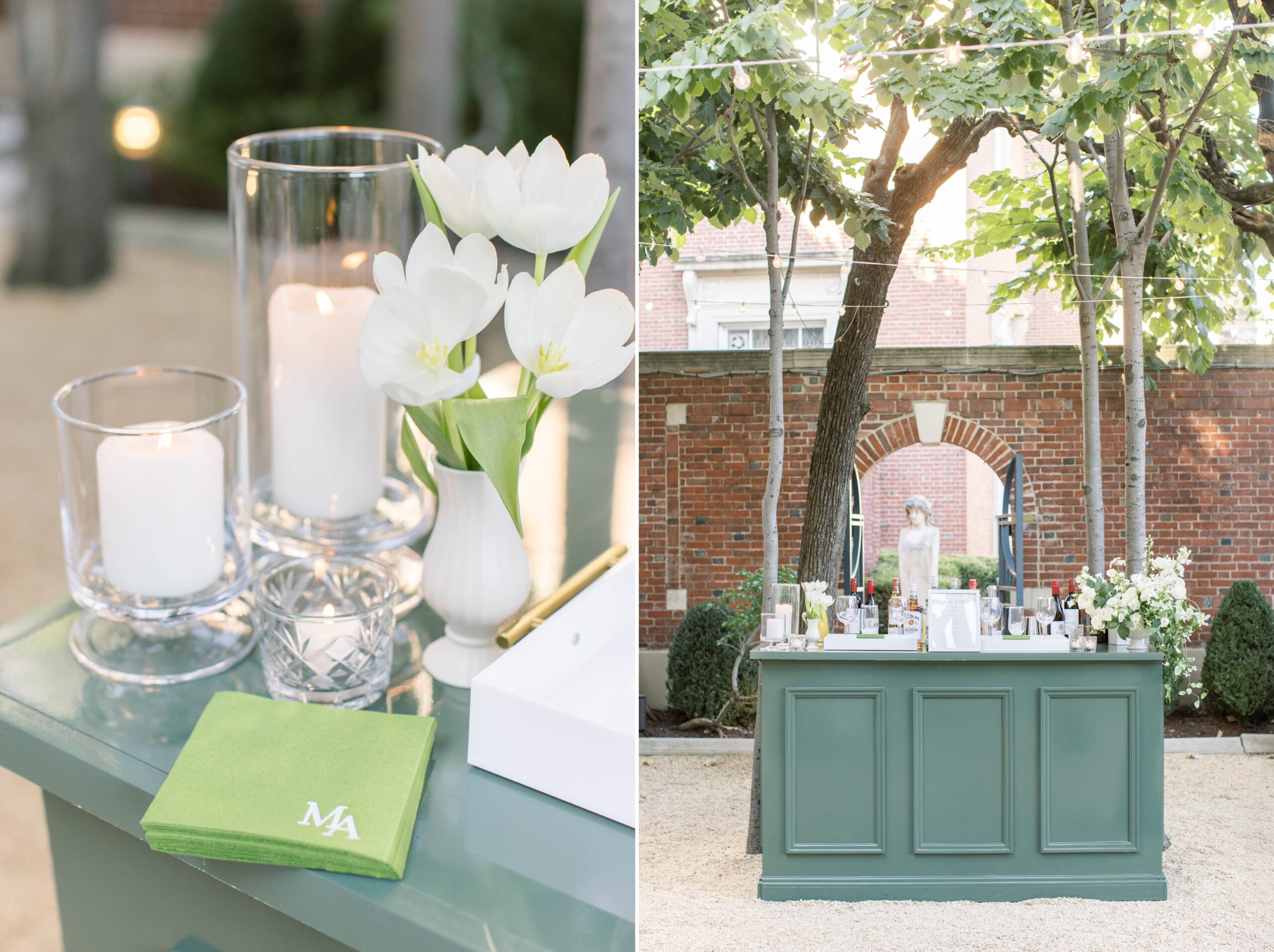 A stunning fall wedding full of elaborate floral designs at the Meridian House in Washington, DC.