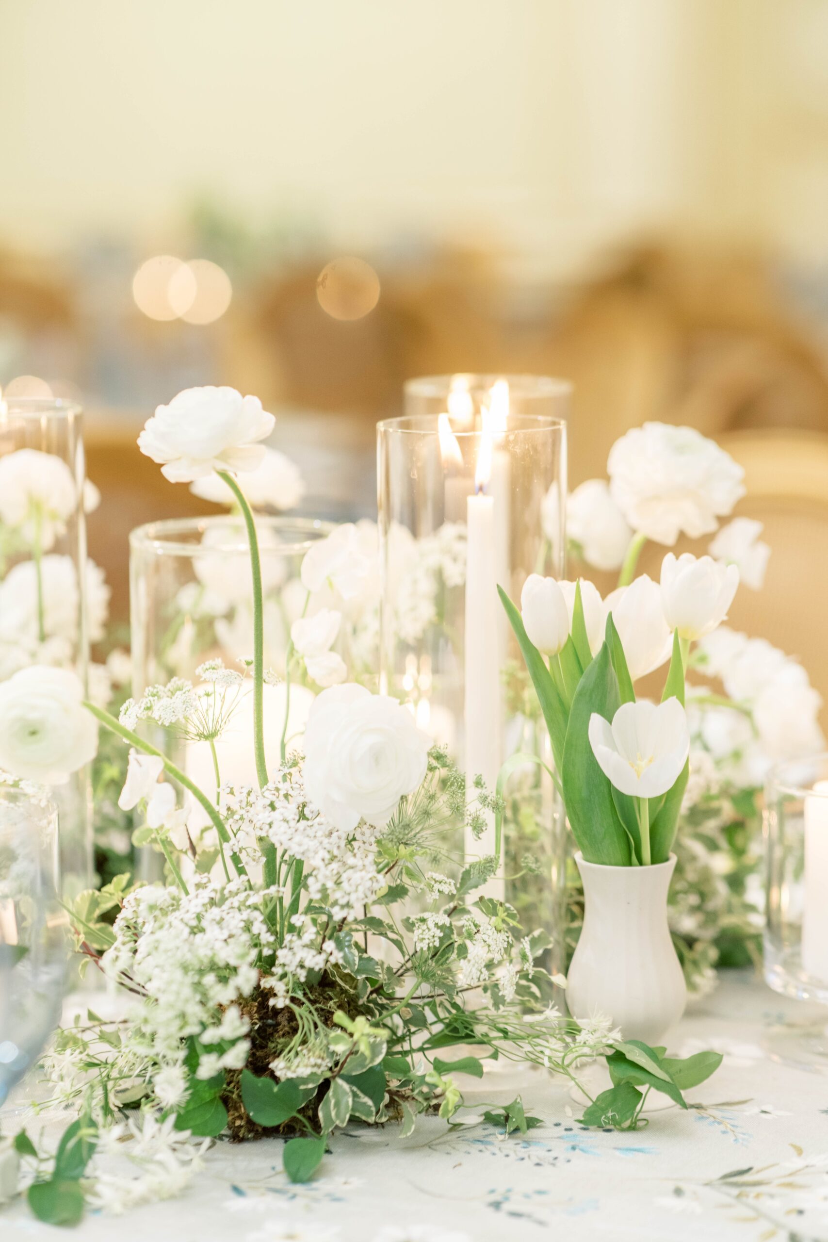 A stunning fall wedding full of elaborate floral designs at the Meridian House in Washington, DC.