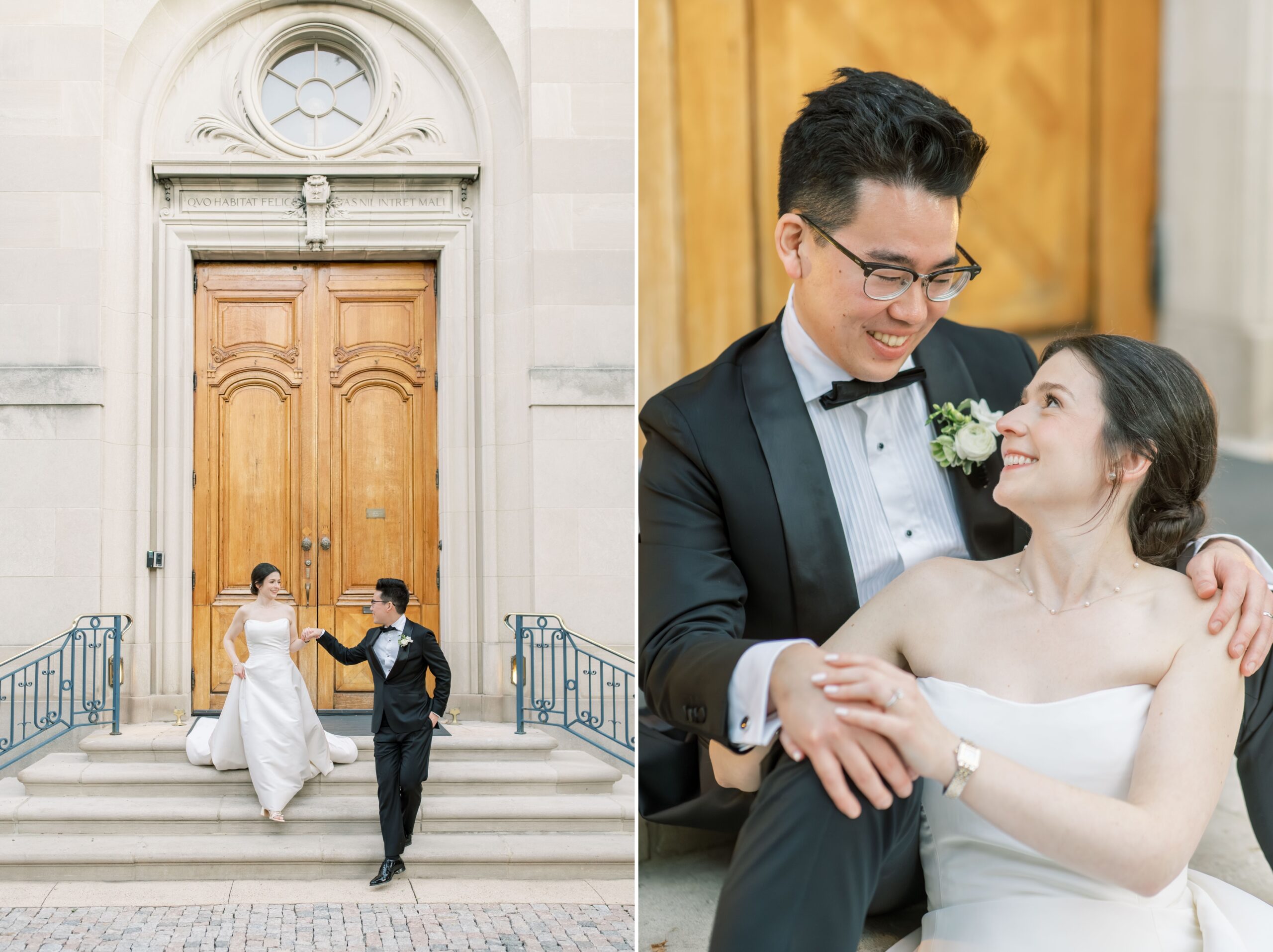 A stunning fall wedding full of elaborate floral designs at the Meridian House in Washington, DC.