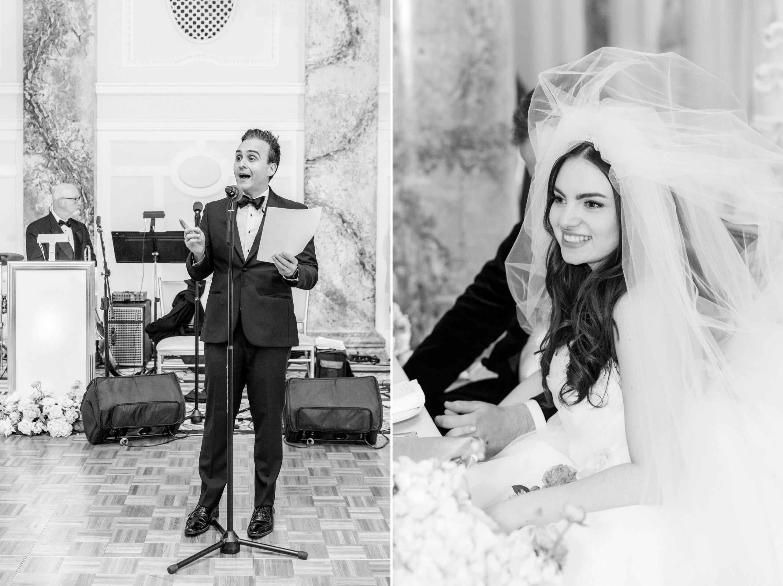 A romantic wedding at The Willard InterContinental in Washington, DC. 