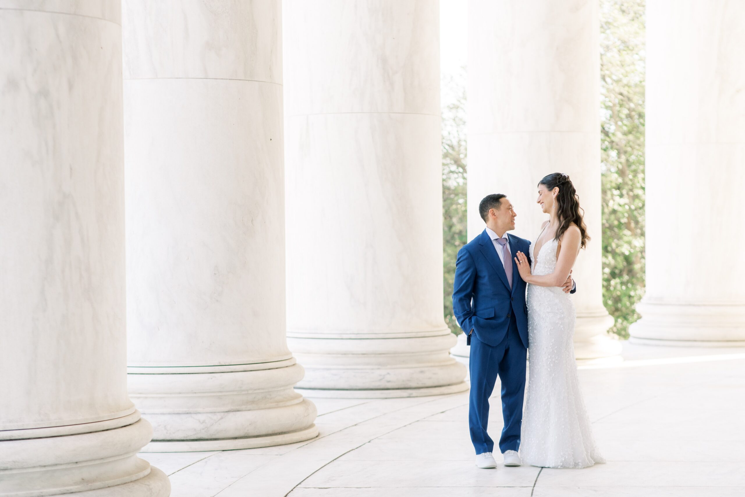 A romantic wedding at National Museum of Women in the Arts in Washington, DC on a beautiful February day that felt like spring!
