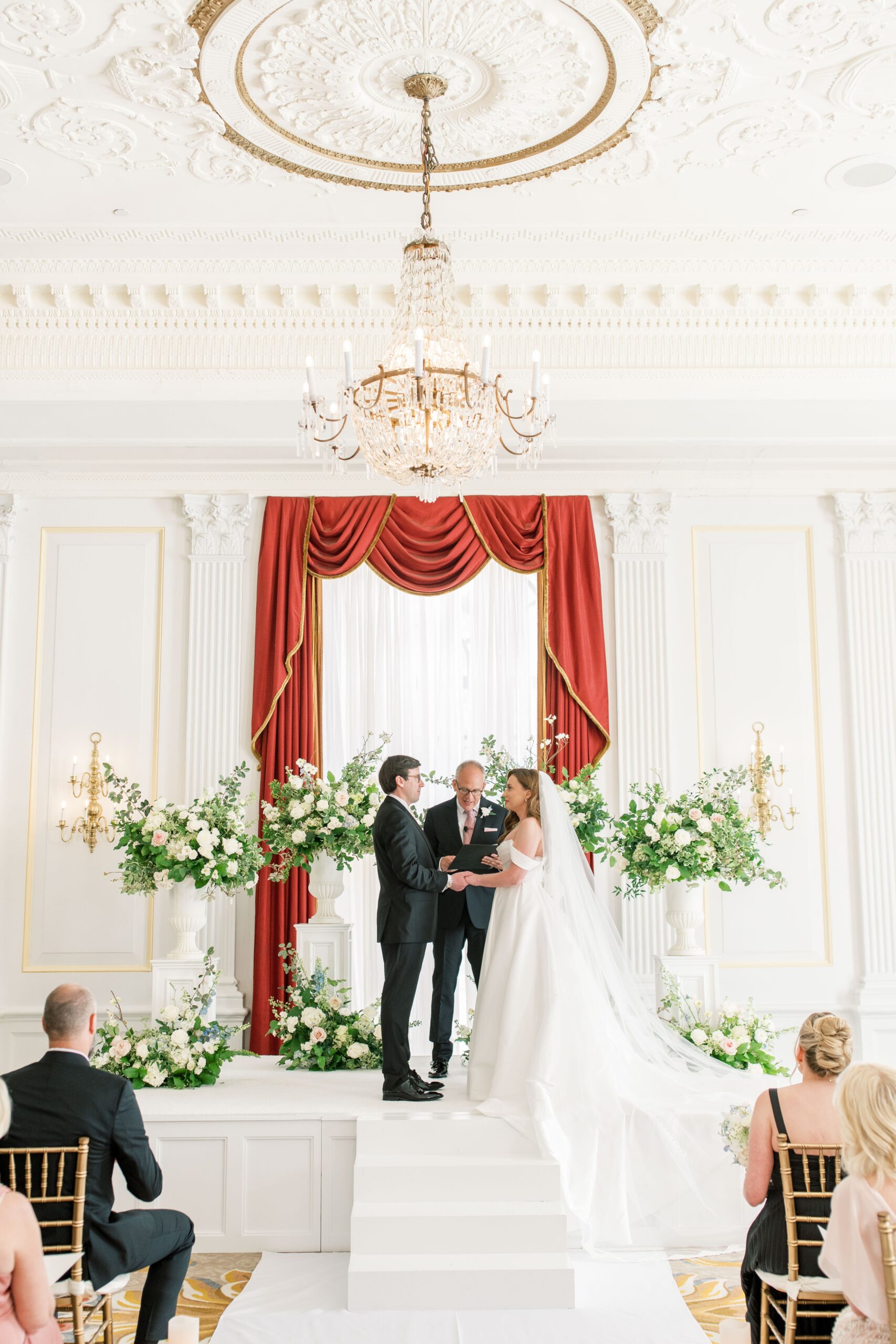 A romantic spring wedding at the Omni Shoreham Hotel & Resort in Washington, DC.