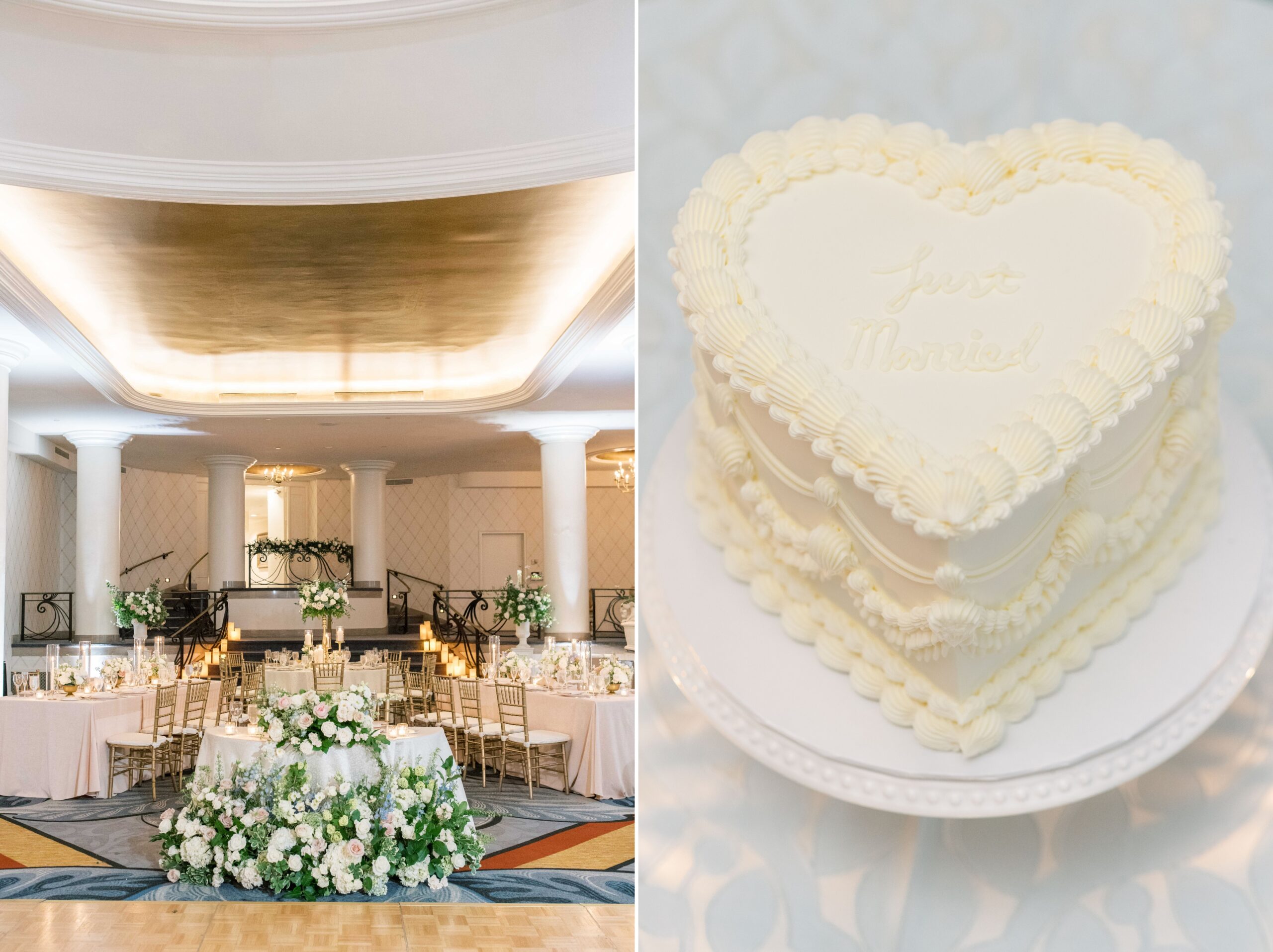 A romantic spring wedding at the Omni Shoreham Hotel & Resort in Washington, DC.