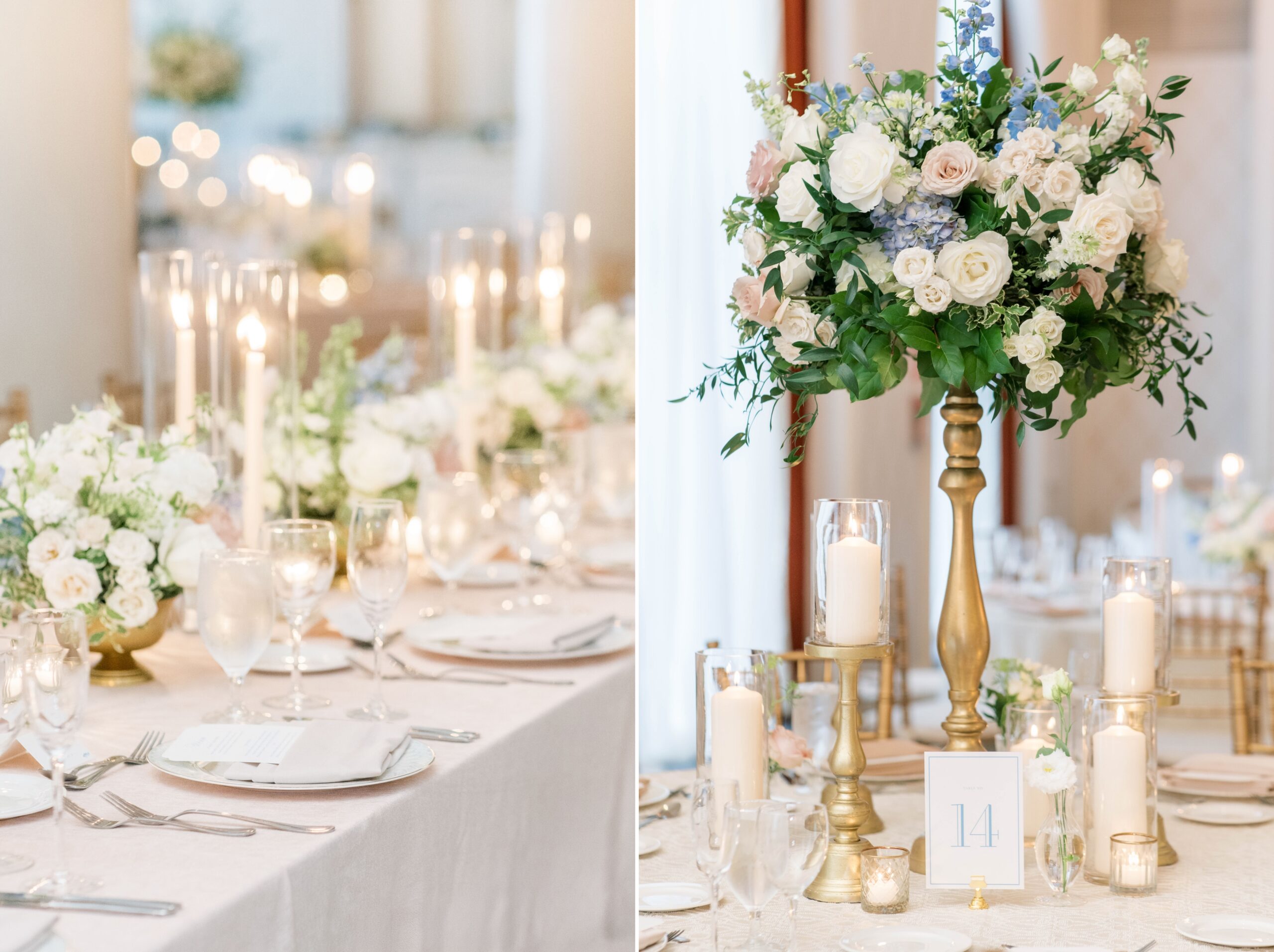 A romantic spring wedding at the Omni Shoreham Hotel & Resort in Washington, DC.