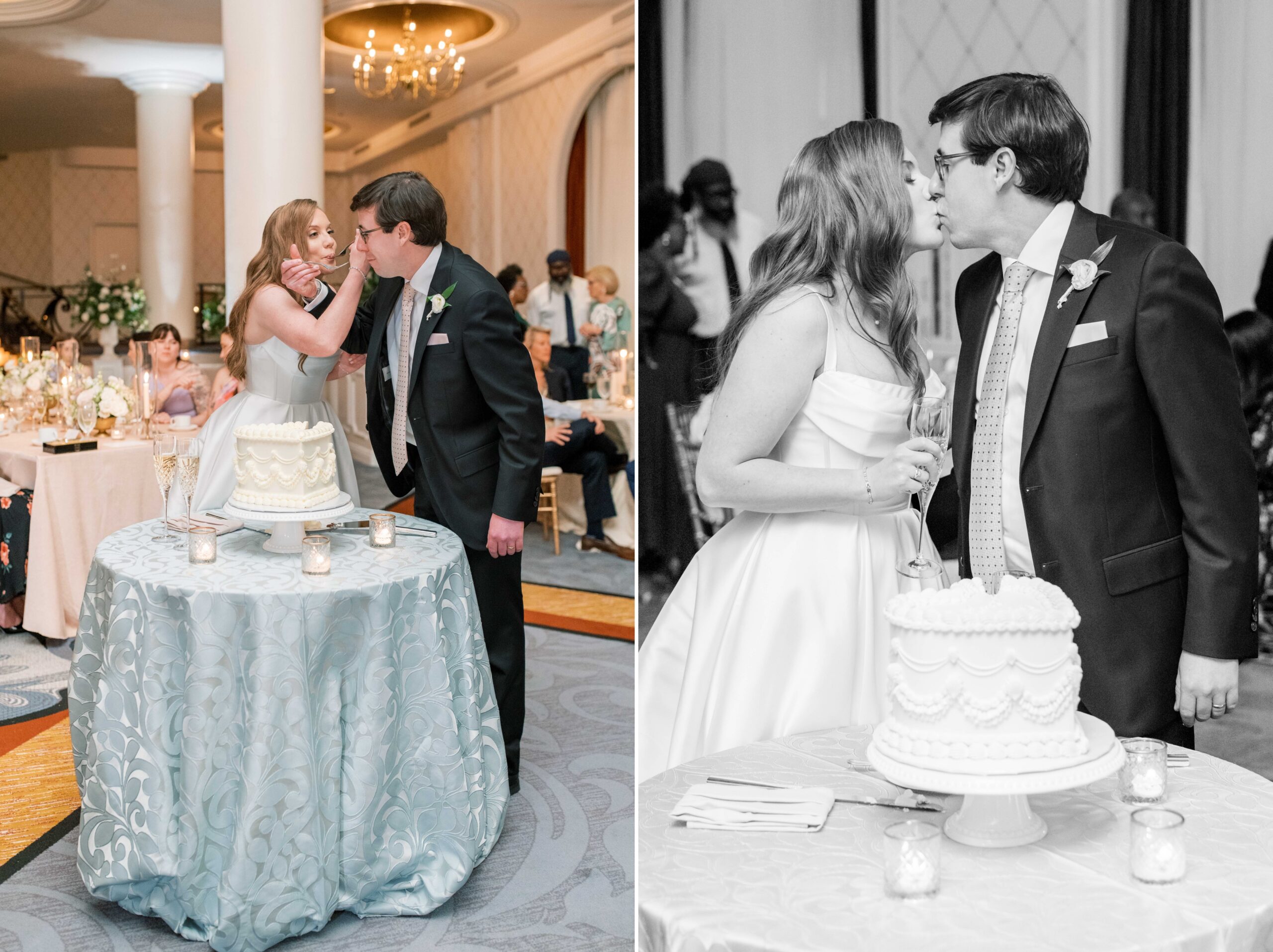 A romantic spring wedding at the Omni Shoreham Hotel & Resort in Washington, DC.
