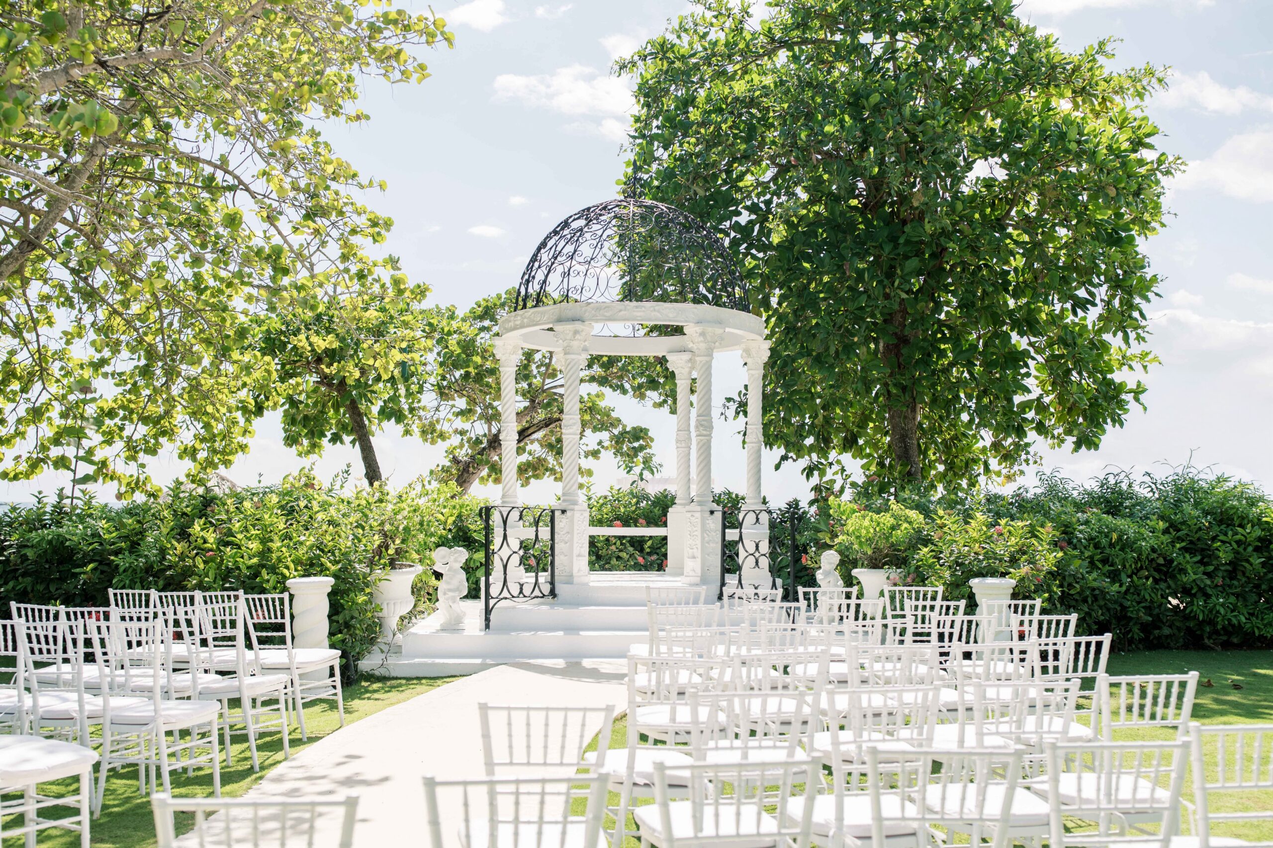 A tropic, beach front Caribbean wedding held at Beaches Resort in Negril, Jamaica.