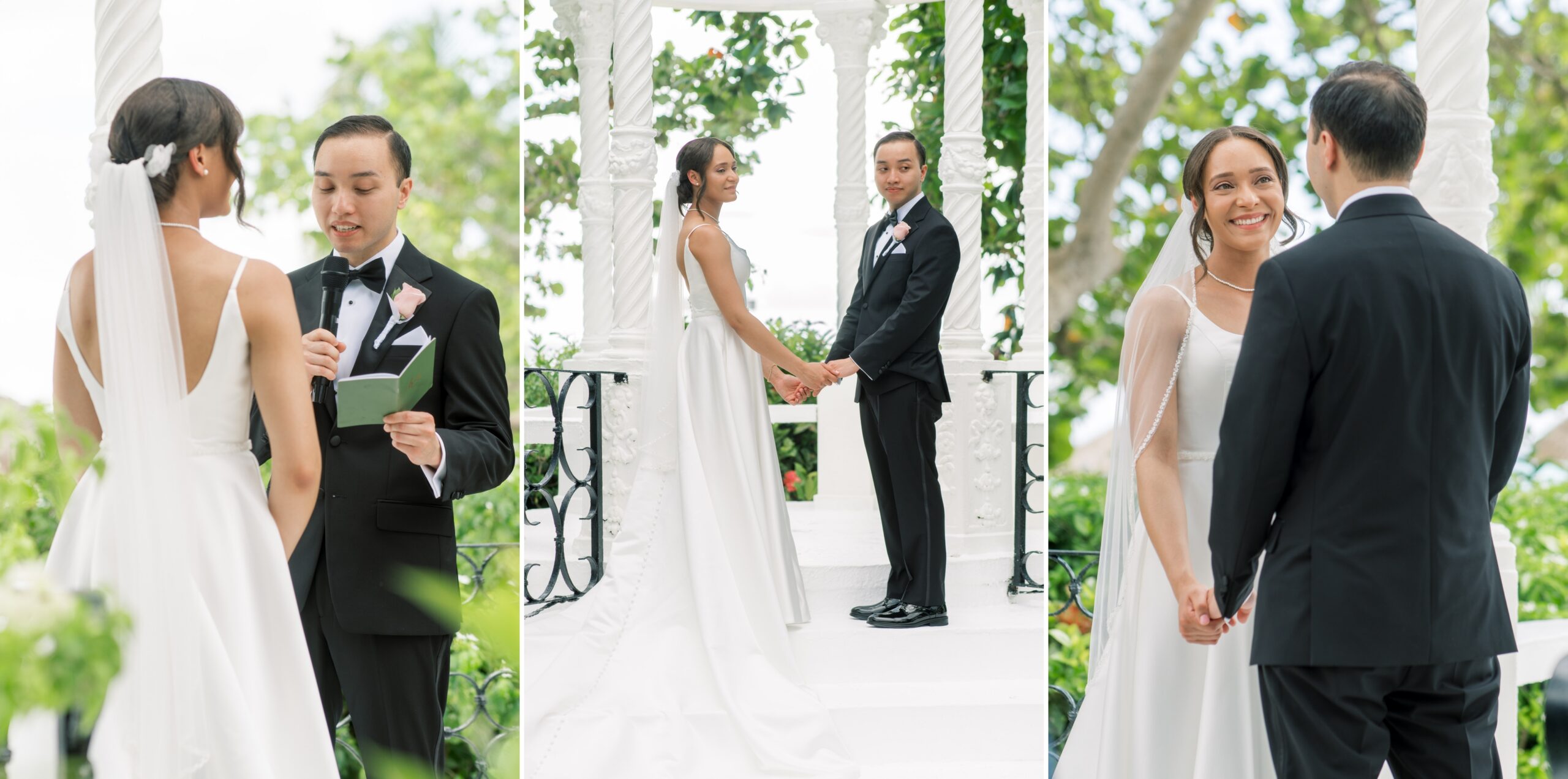 A tropic, beach front Caribbean wedding held at Beaches Resort in Negril, Jamaica.
