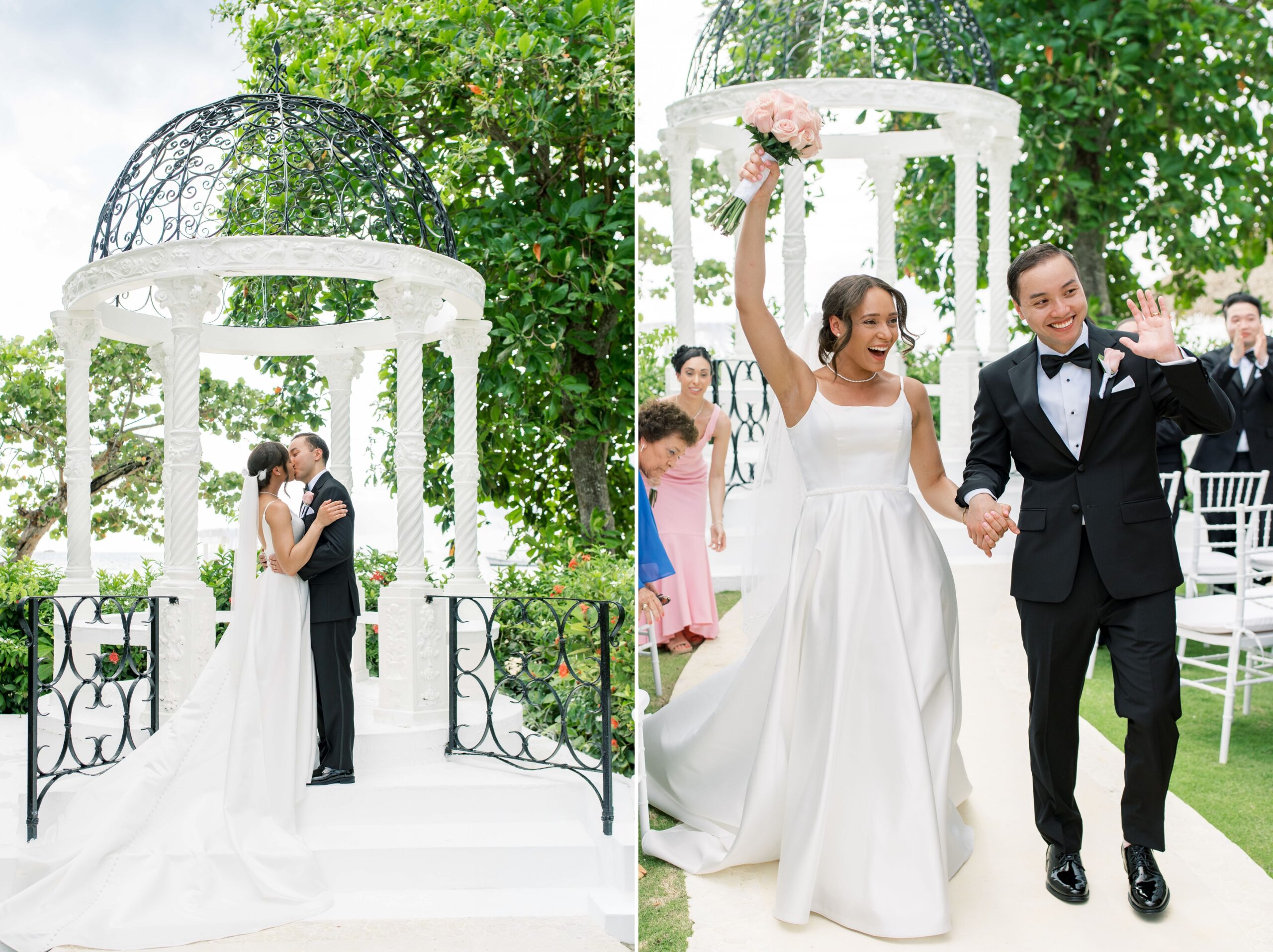 A tropic, beach front Caribbean wedding held at Beaches Resort in Negril, Jamaica.