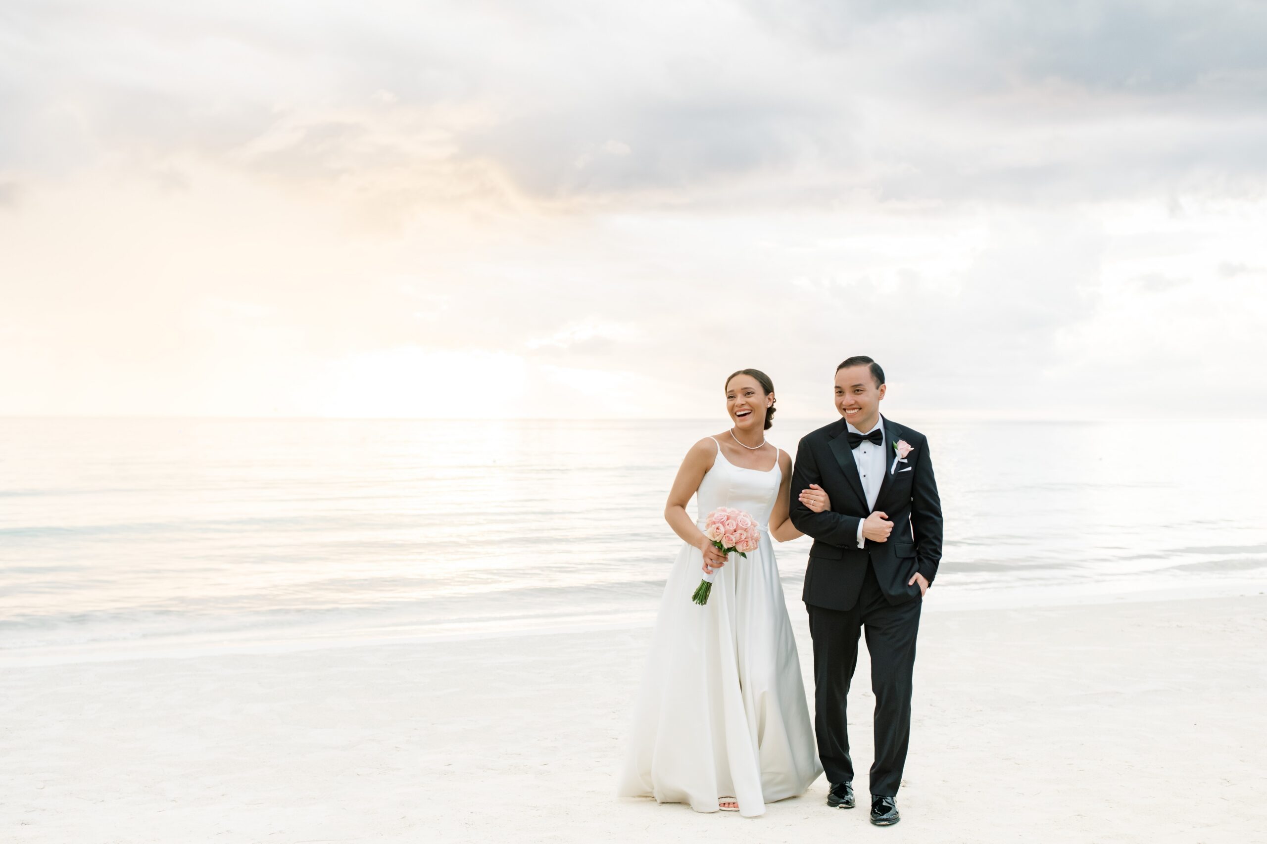 A tropic, beach front Caribbean wedding held at Beaches Resort in Negril, Jamaica.