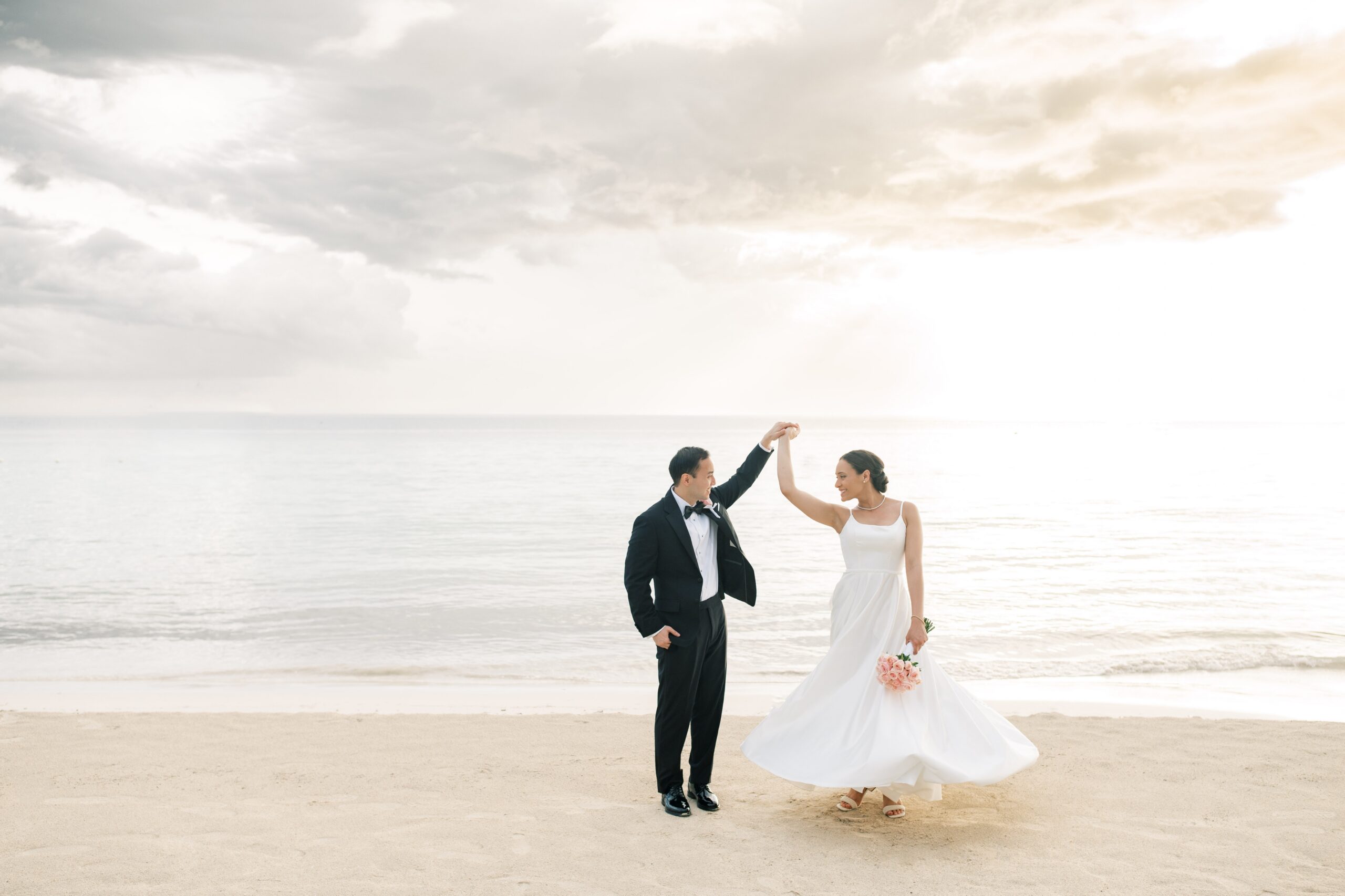 A tropic, beach front Caribbean wedding held at Beaches Resort in Negril, Jamaica.