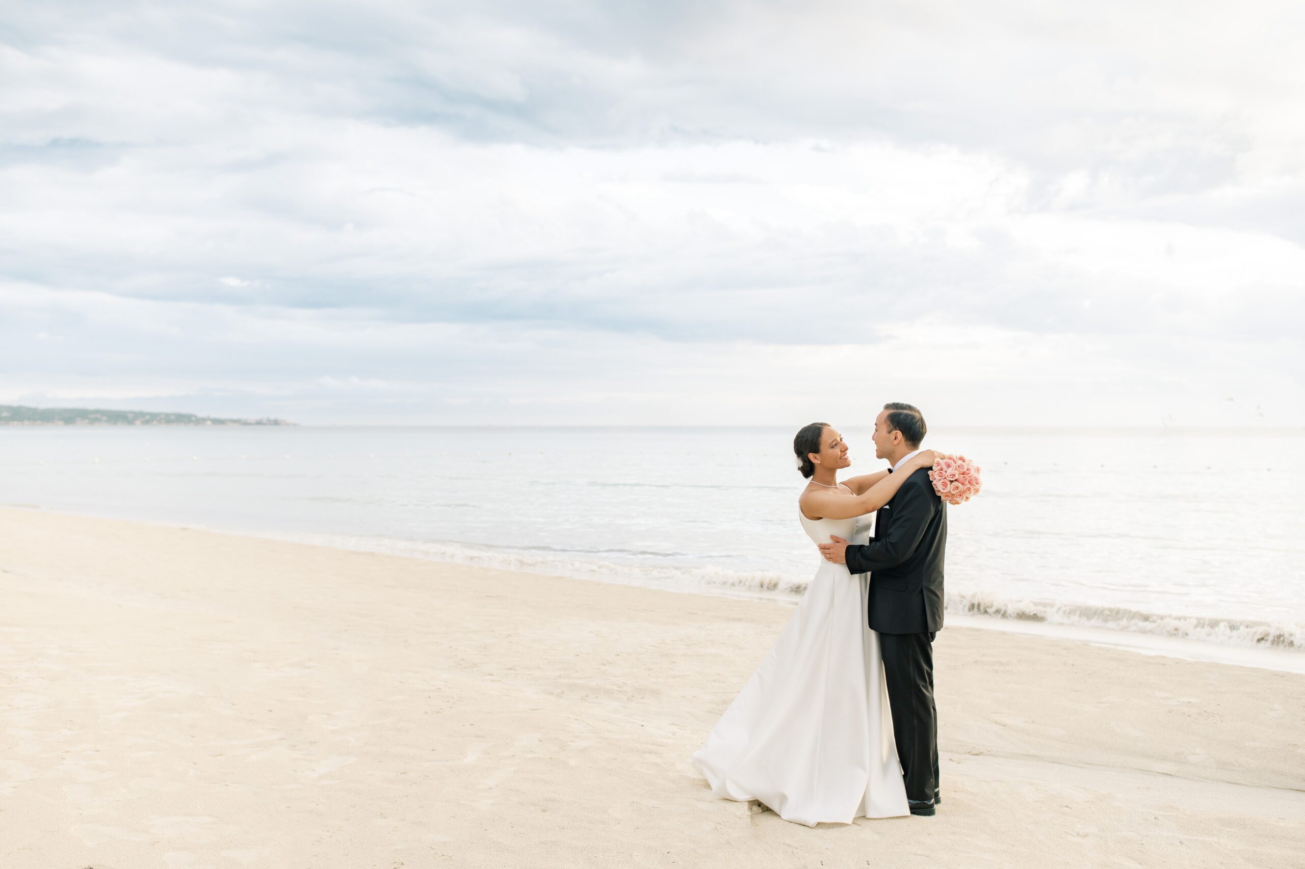 A tropic, beach front Caribbean wedding held at Beaches Resort in Negril, Jamaica.
