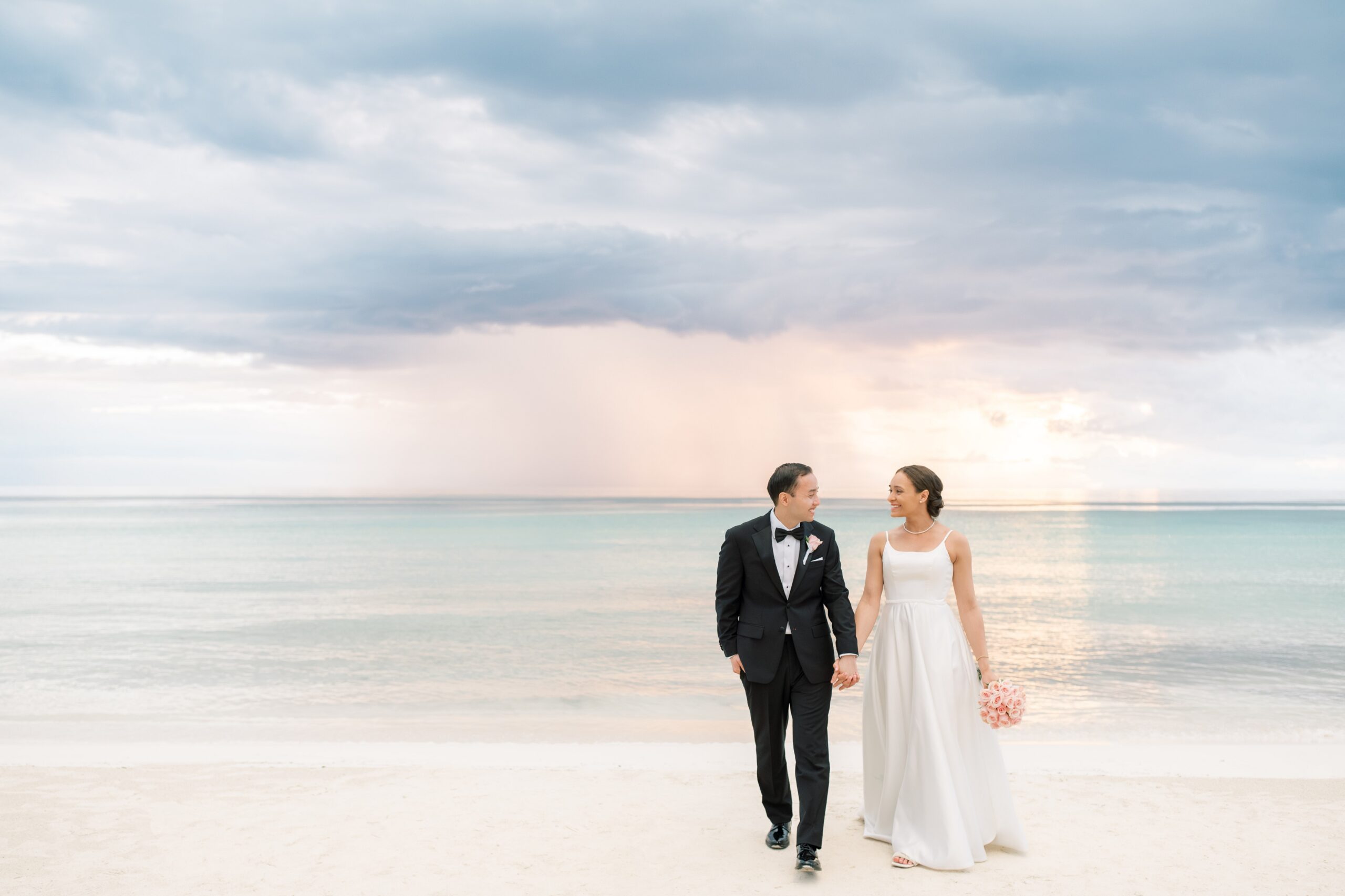 A tropic, beach front Caribbean wedding held at Beaches Resort in Negril, Jamaica.