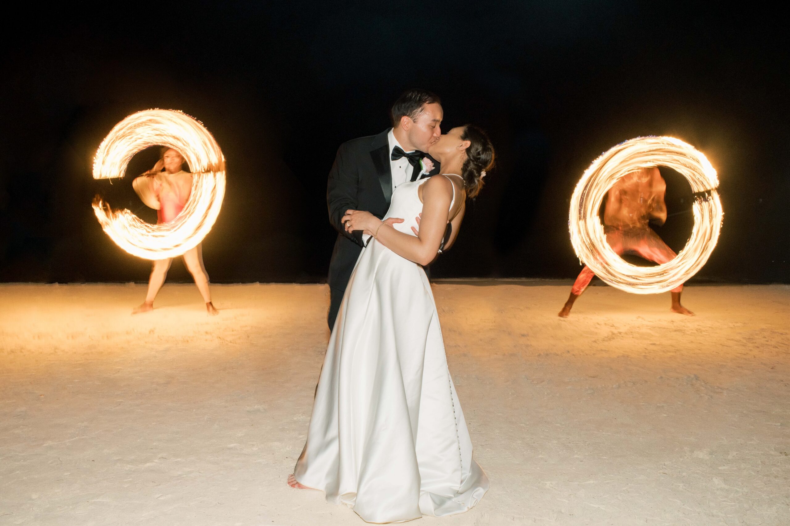 A tropic, beach front Caribbean wedding held at Beaches Resort in Negril, Jamaica.