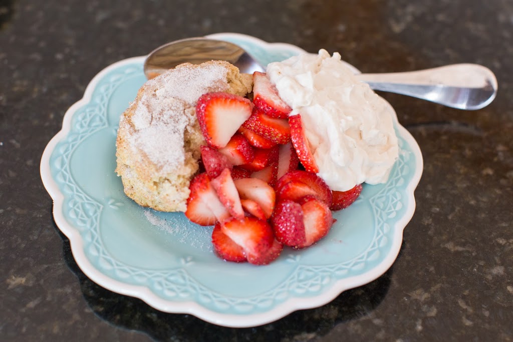 A recipe for Strawberry Shortcake, a Washington, DC wedding photographer favorite.