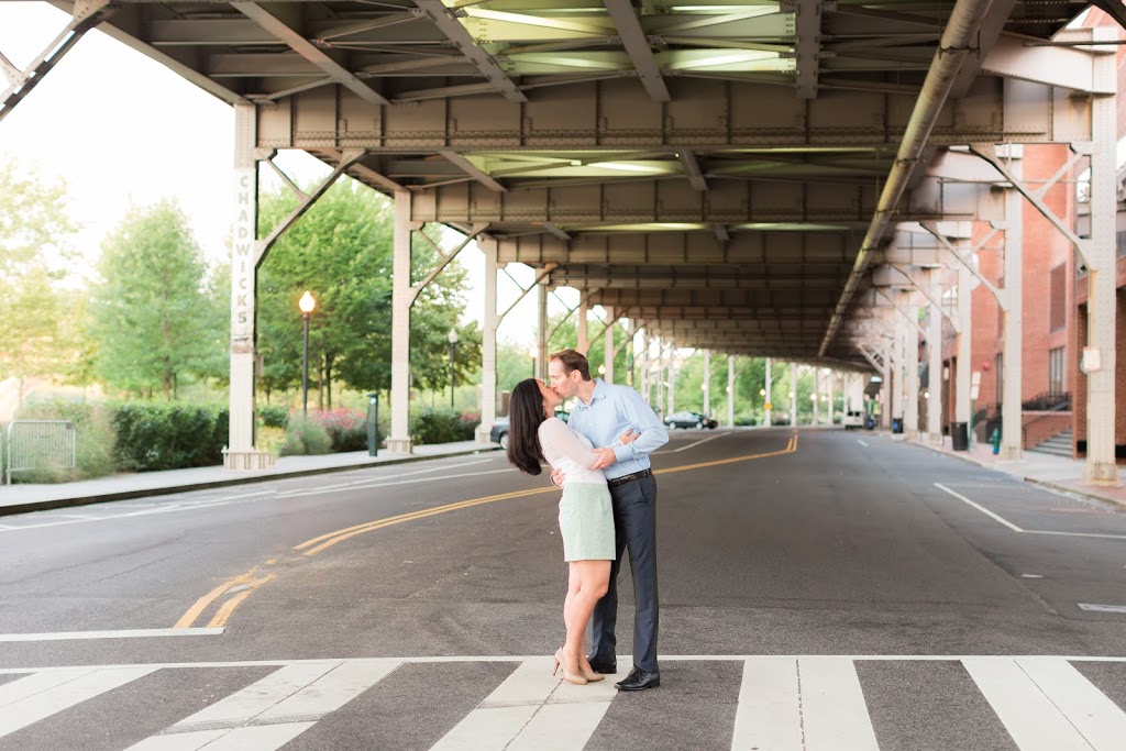 A classic engagement session photographed in Georgetown, the heart of Washington, DC.