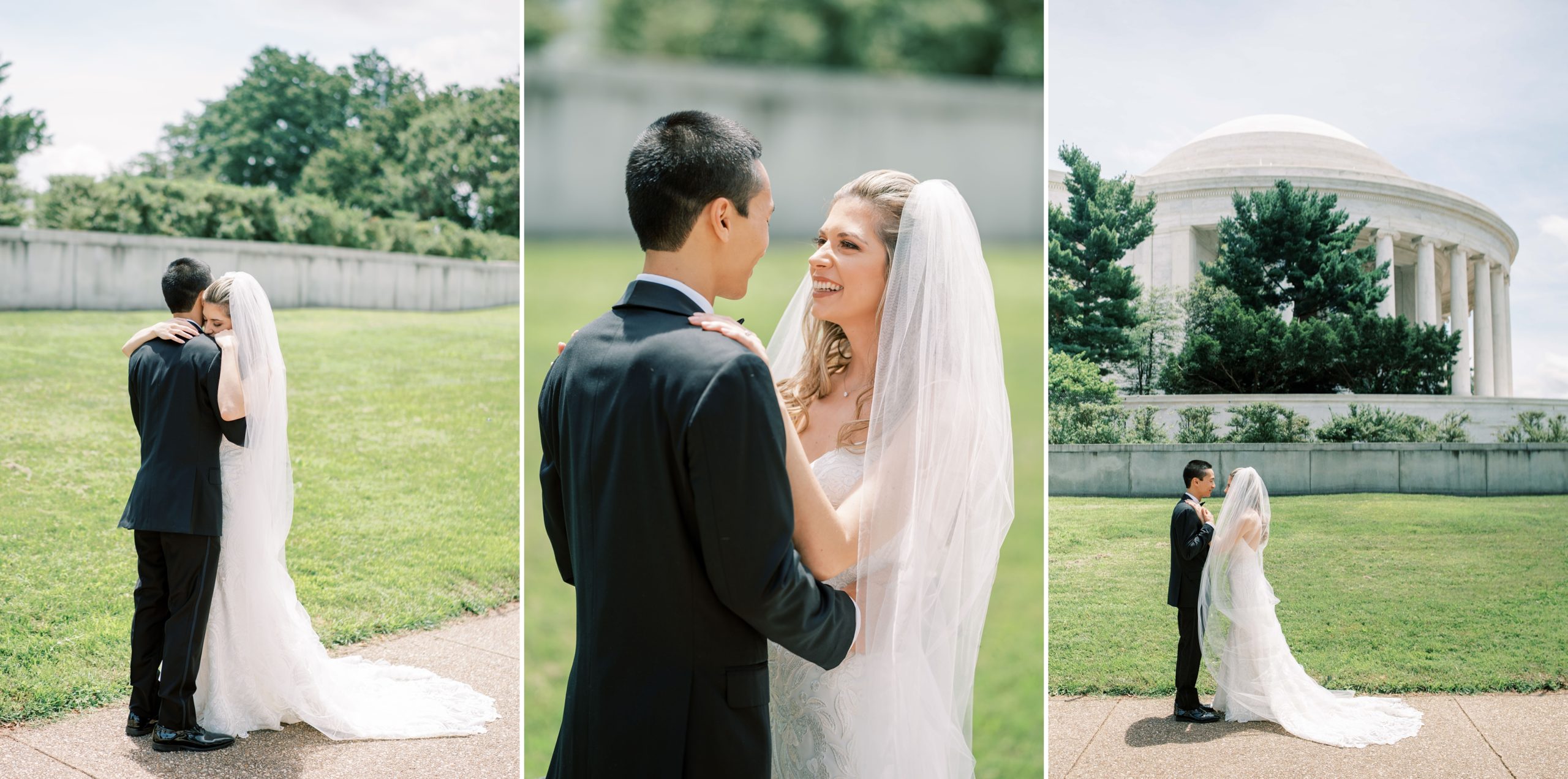 This Washington DC area wedding photographer provides information on a wedding day first look for engaged couples. 