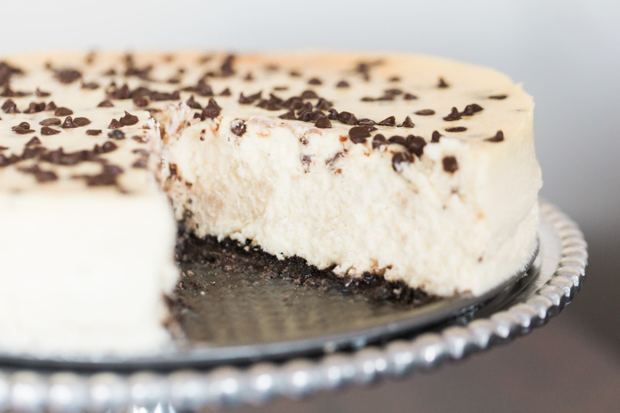Washington, DC wedding photographer shares her favorite chocolate chip cheesecake recipe.