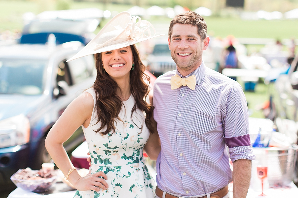Stylish dresses, large hats, and colorful bow ties can all be found at the VA Gold Cup horse race.