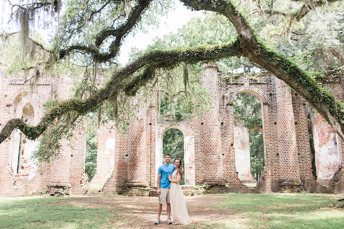 The Sheldon Church Ruins are a hidden treasure just outside of Charleston, SC.
