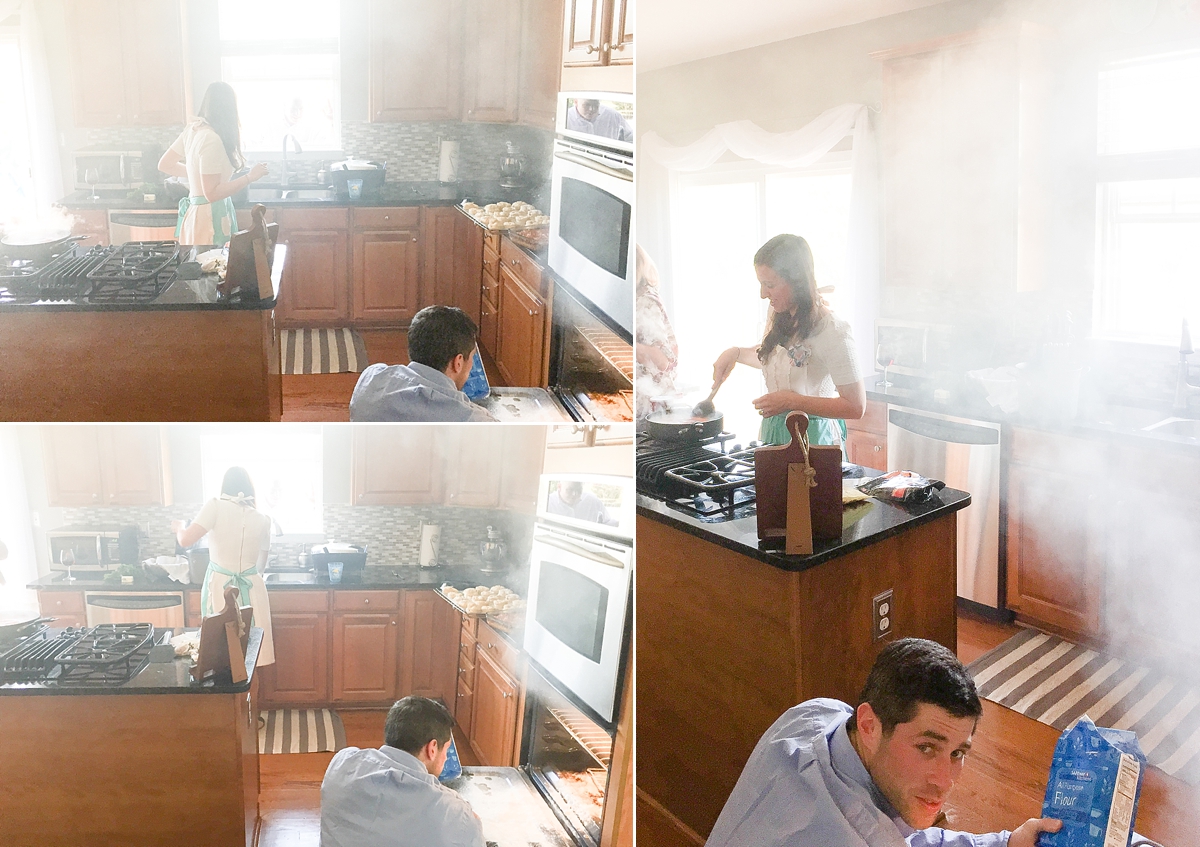 While she may have many successes in the kitchen, there are also failures! Check out some disasters this Washington, DC wedding photographer has had cooking dinner.