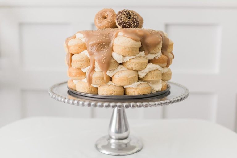Caramel Donut Cake
