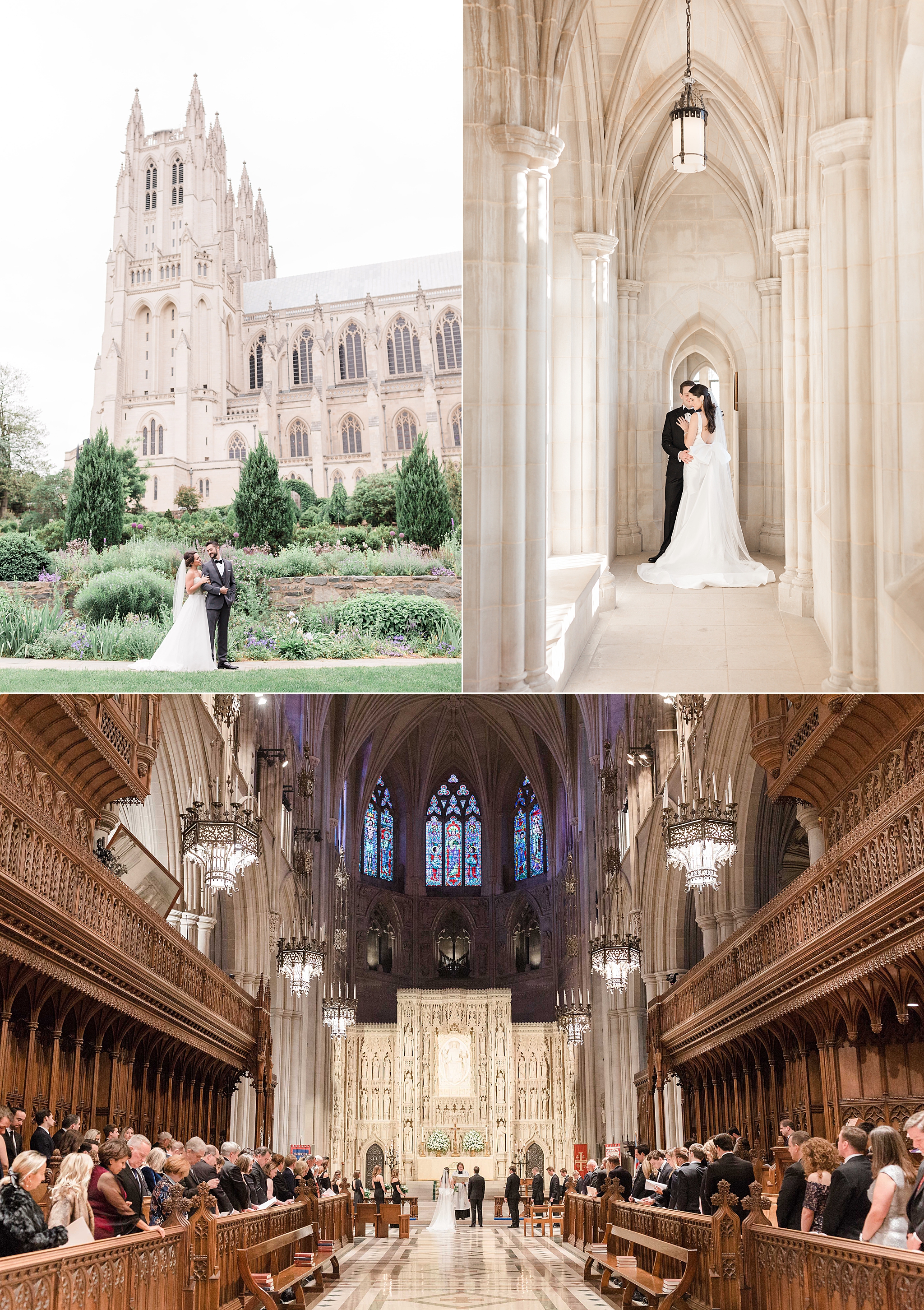 Wedding Photos at the Washington National Cathedral