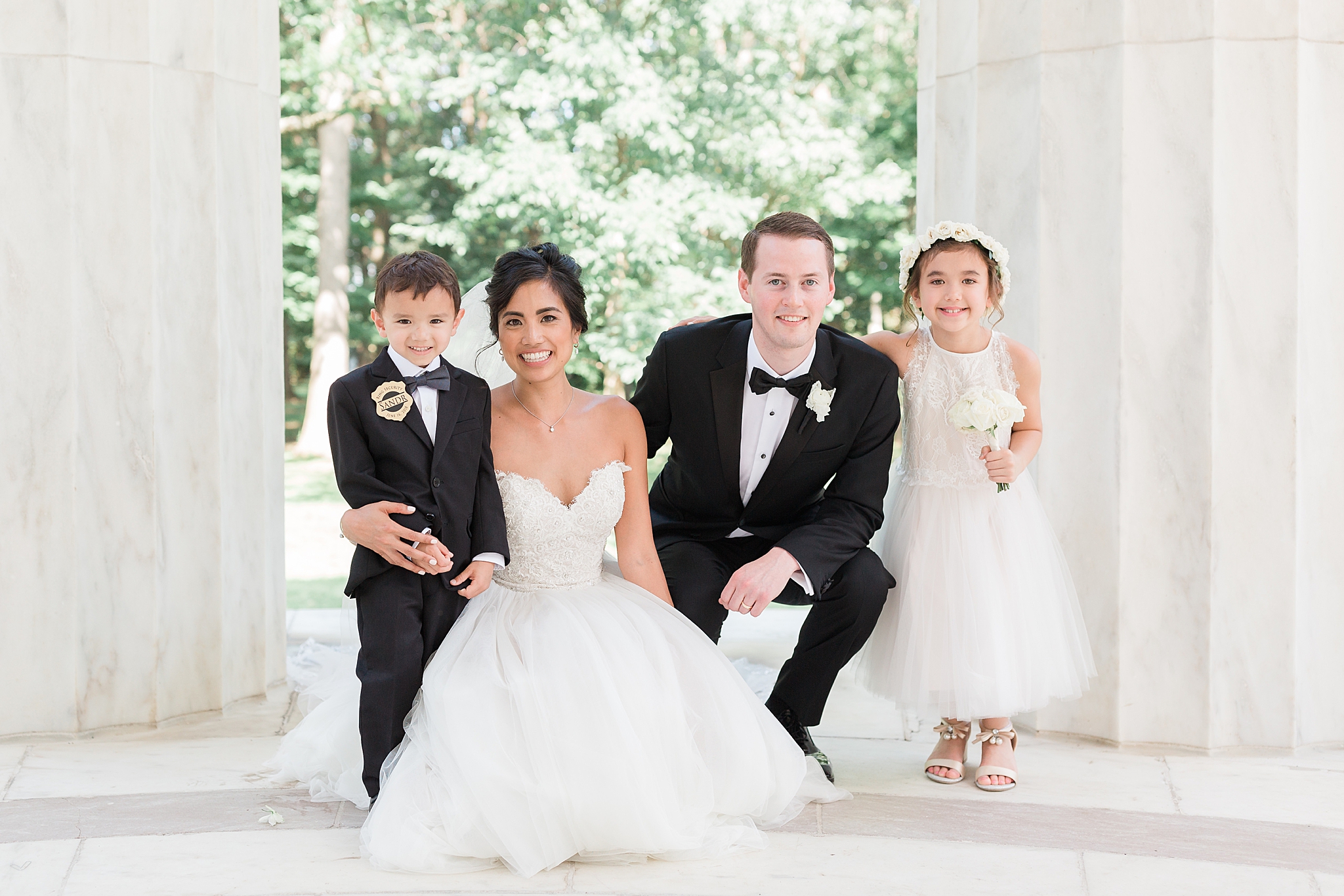 This Washington, DC wedding photographer discusses the pros and cons to having children in attendance at your wedding celebrating.