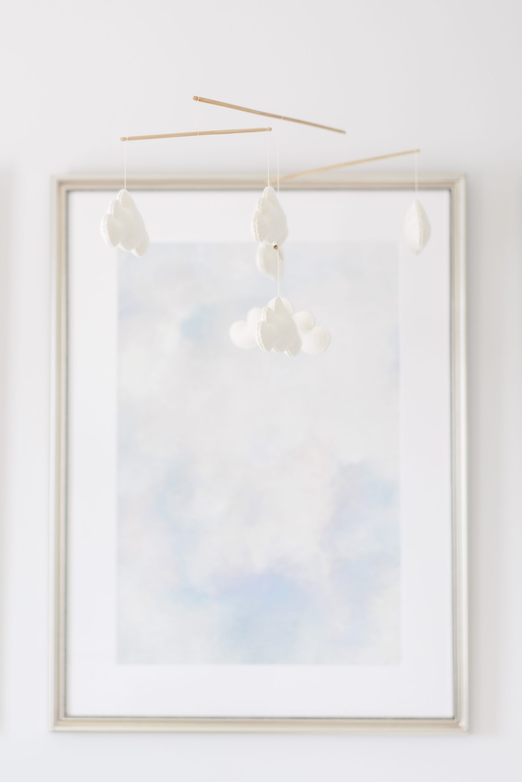 Cloud Mobile & Print for Travel Themed Nursery