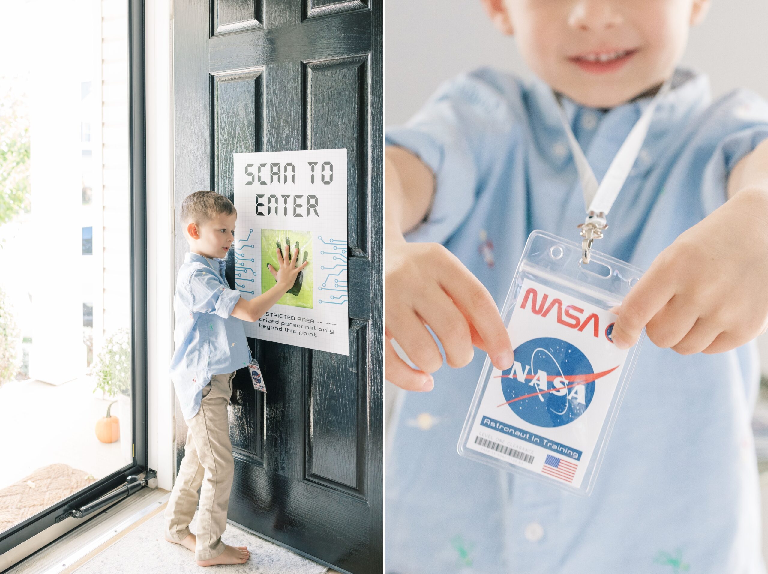 Celebrating this little boy turning six with a space themed birthday party in Washington, DC.