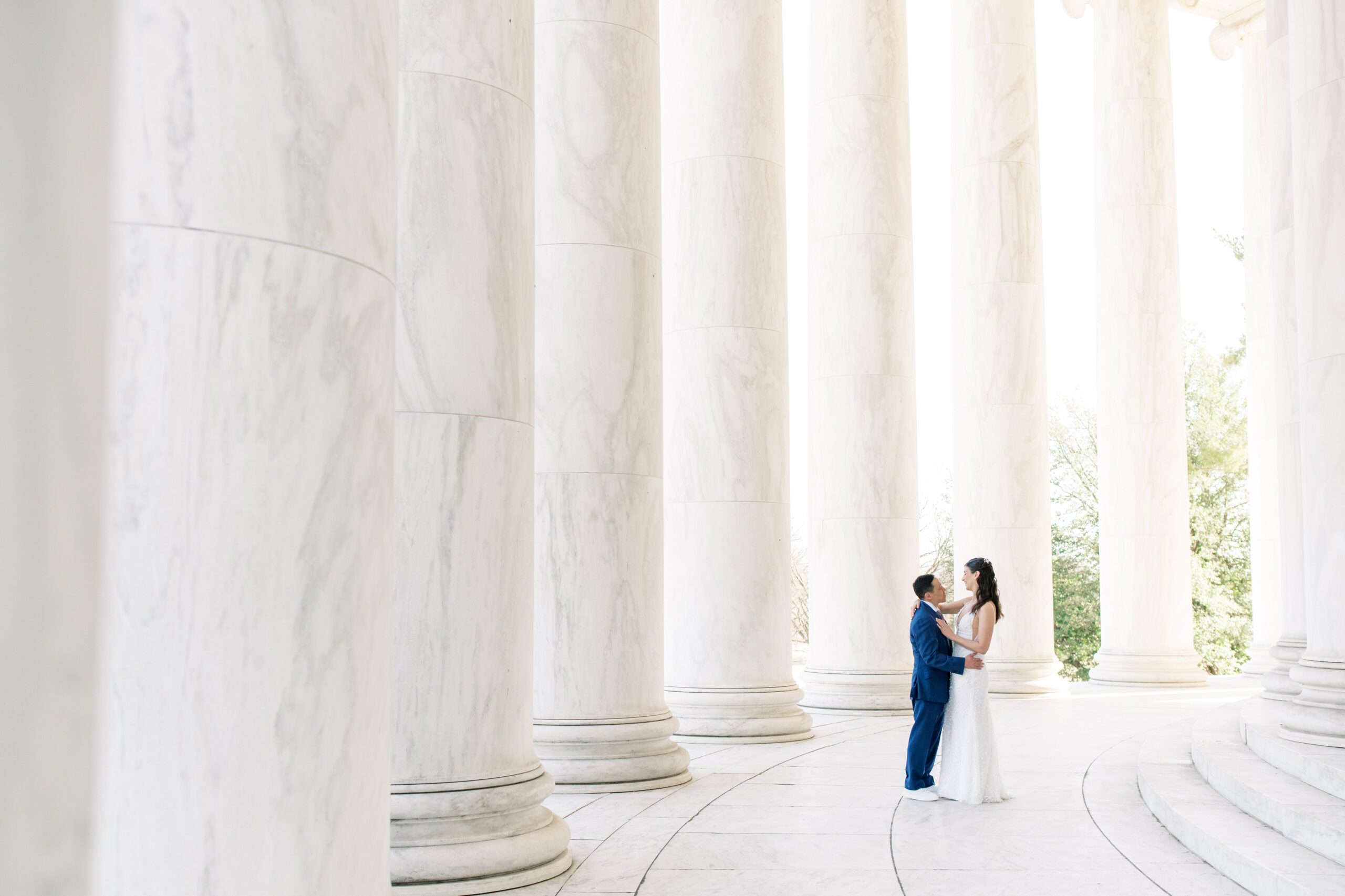 A romantic wedding at National Museum of Women in the Arts in Washington, DC on a beautiful February day that felt like spring!